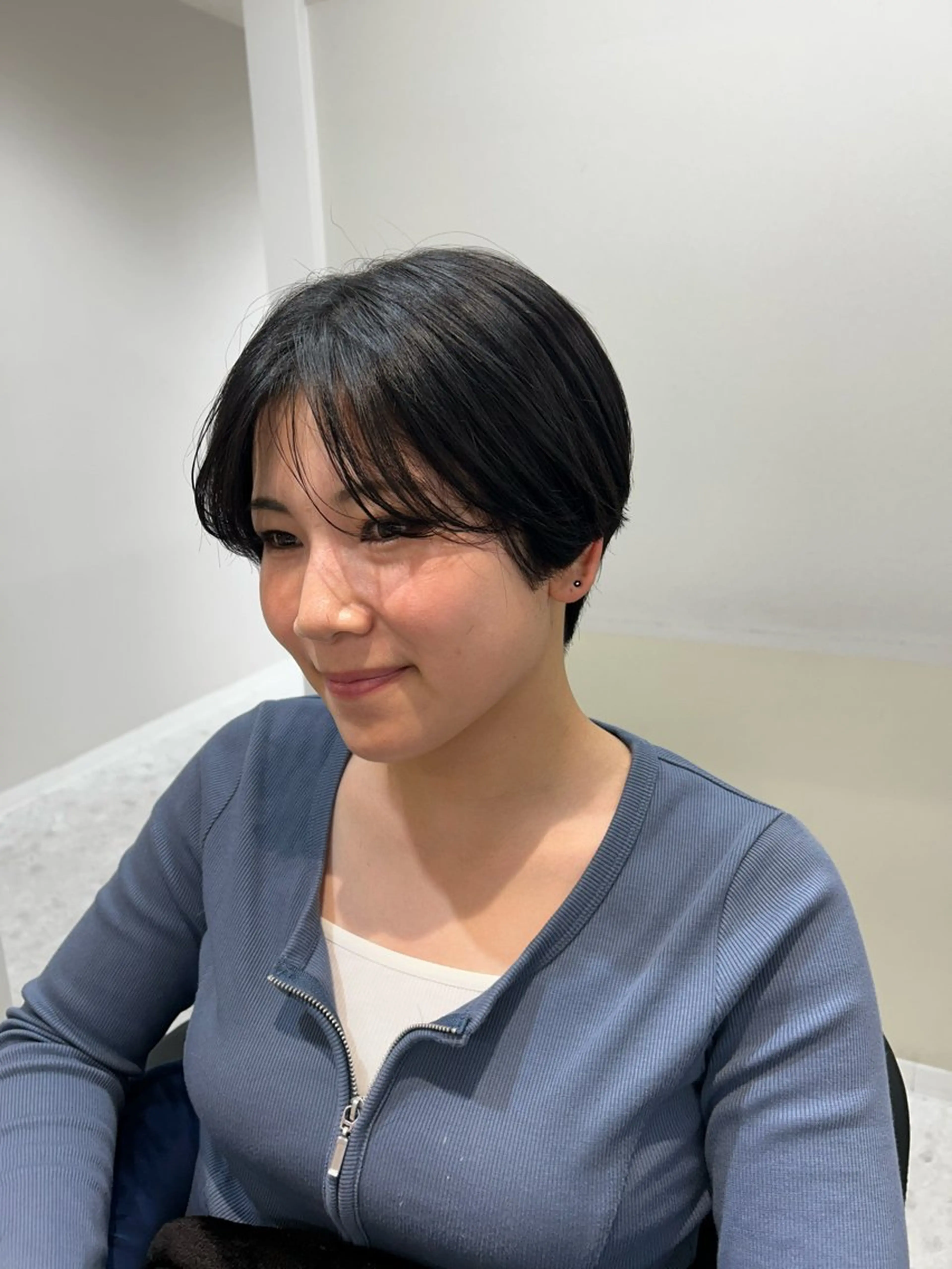 ショート ハンサムショート ショートヘア カット トリートメント 🩰ニシムラヒカリ 半個室salon♡*のヘアスタイル