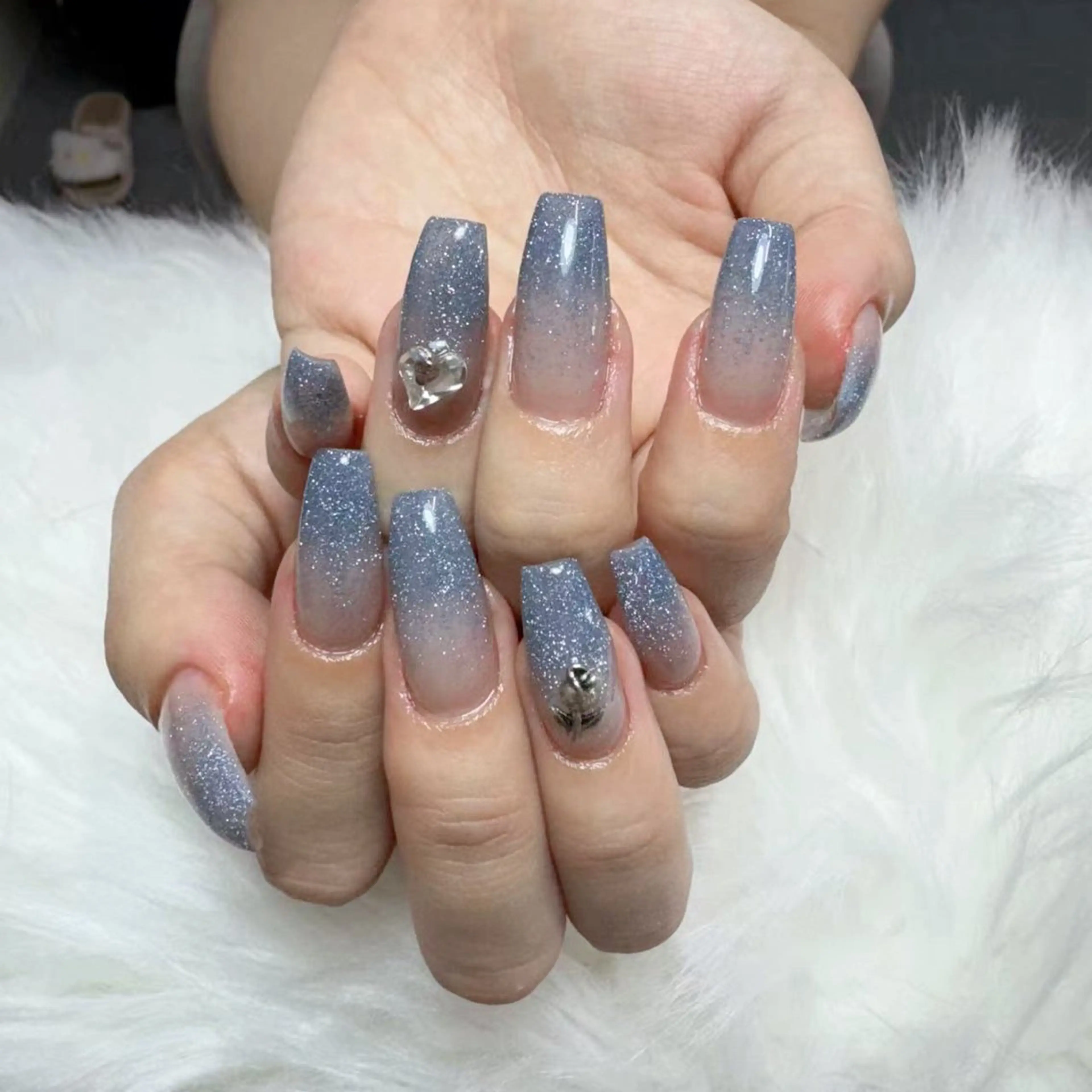 ネイル ハンドネイル 🎀nana🫧 ワンホンネイル🎀のネイルデザイン