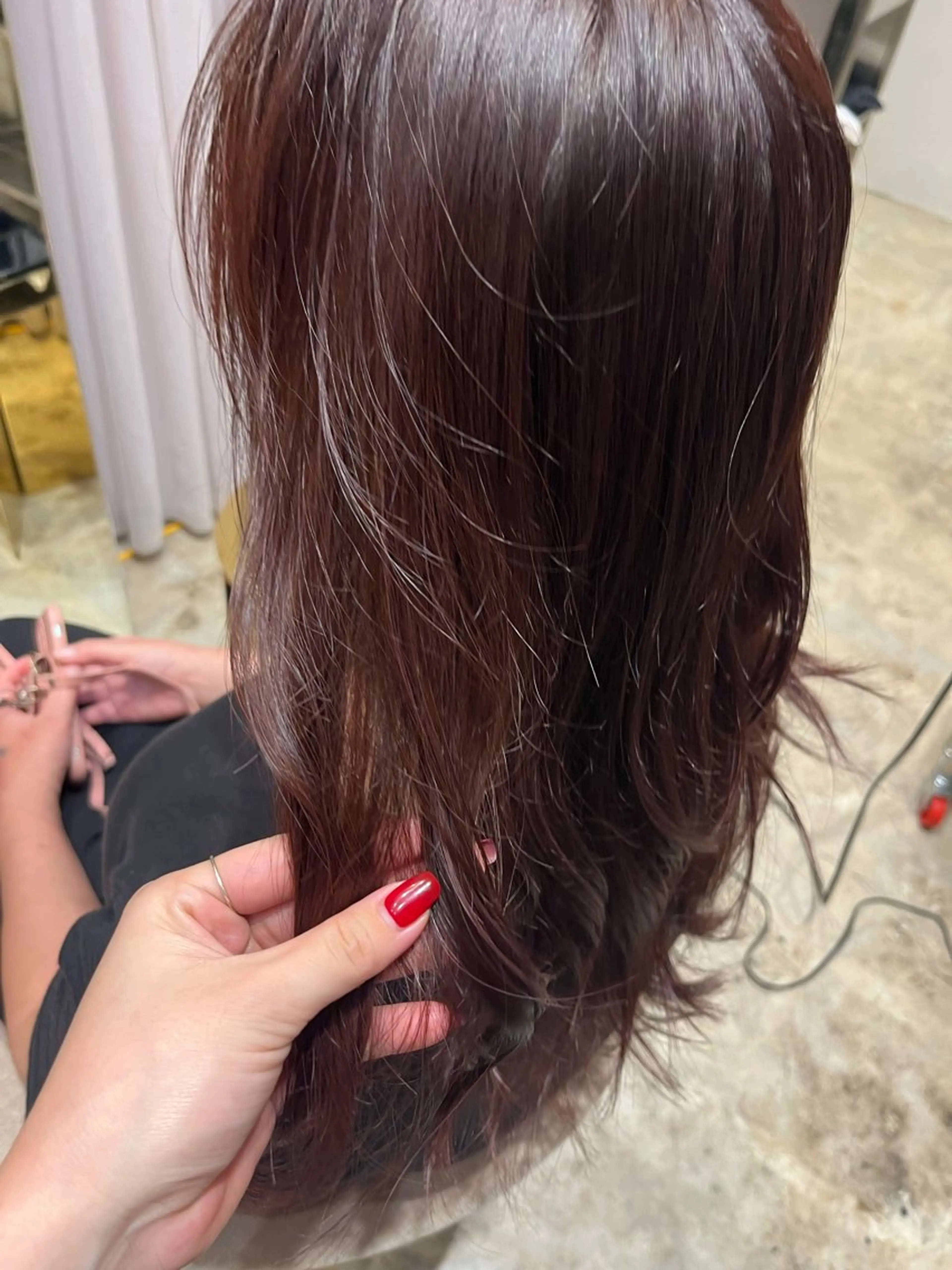 ロング ヘアカラー トリートメント ムラカミリム/cut /似合わせcolorのヘアスタイル