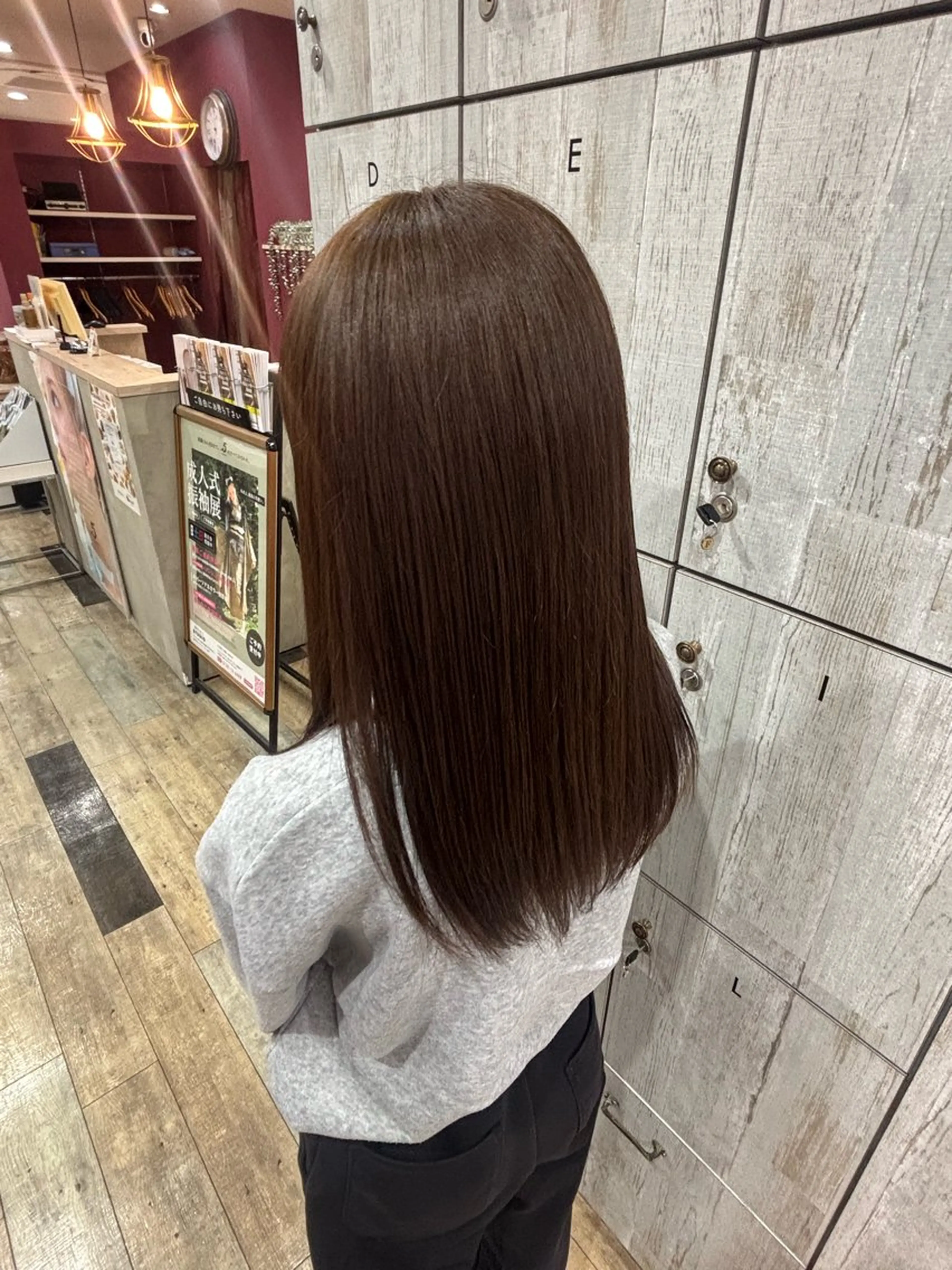 ロング カラー 池田 煌翔のヘアスタイル