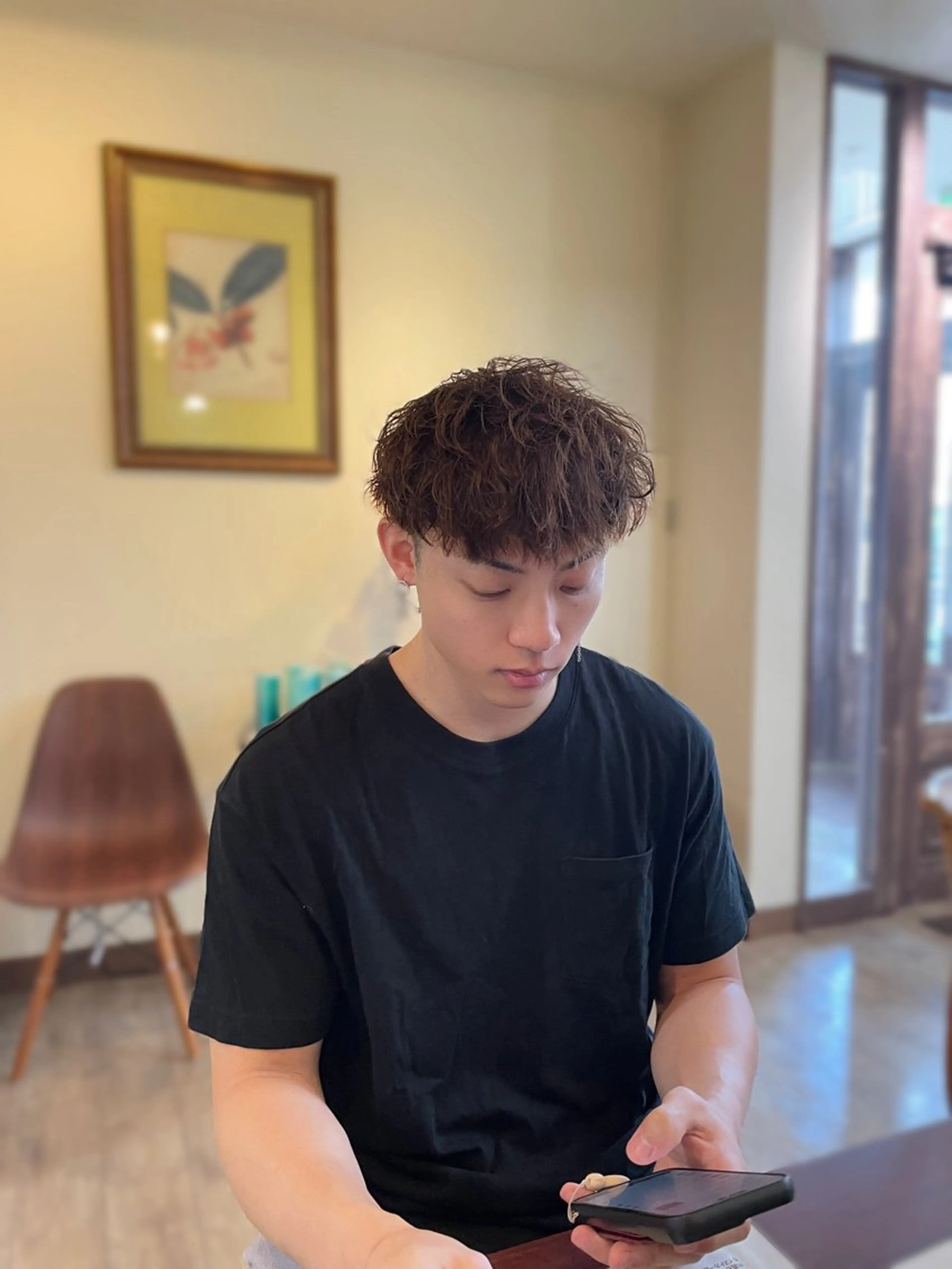 メンズ カット パーマ 一宮/メンズパーマ /髪質改善　/矢島のヘアスタイル