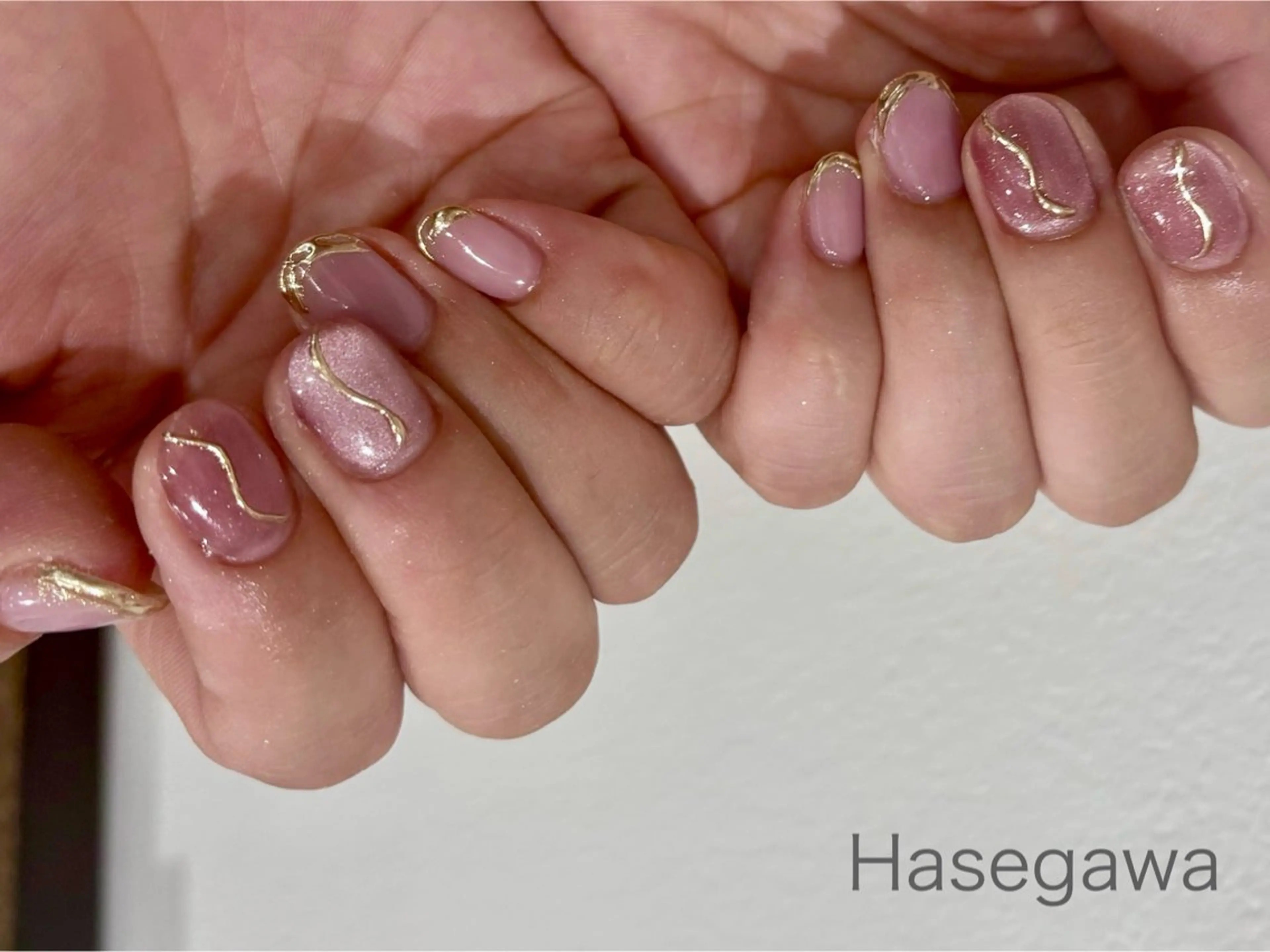 ネイル ハンドネイル DROP所属・DROP 長谷川のネイルデザイン