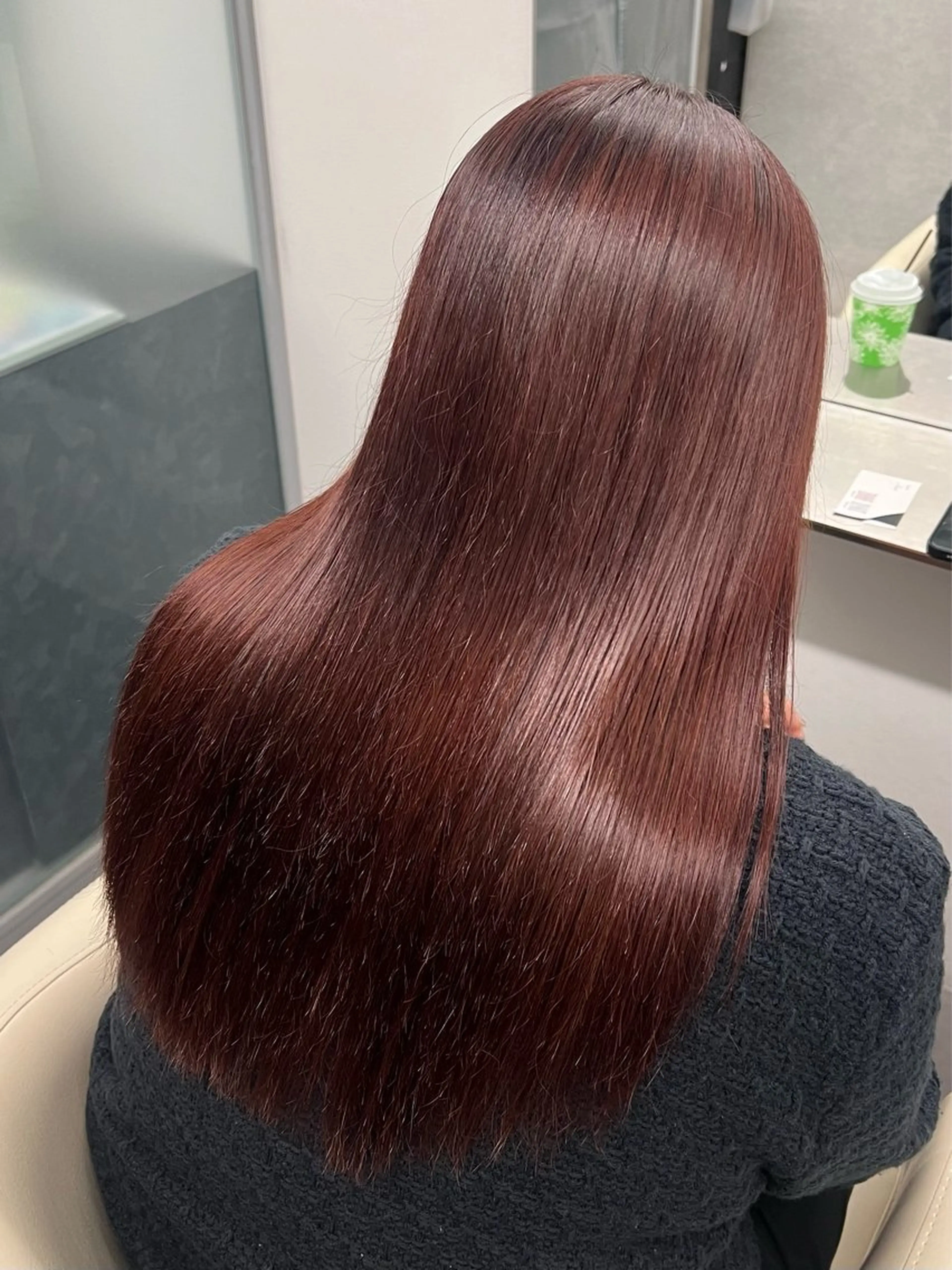 セミロング 難波/ハイトーン 🦋AOI🦋のヘアスタイル