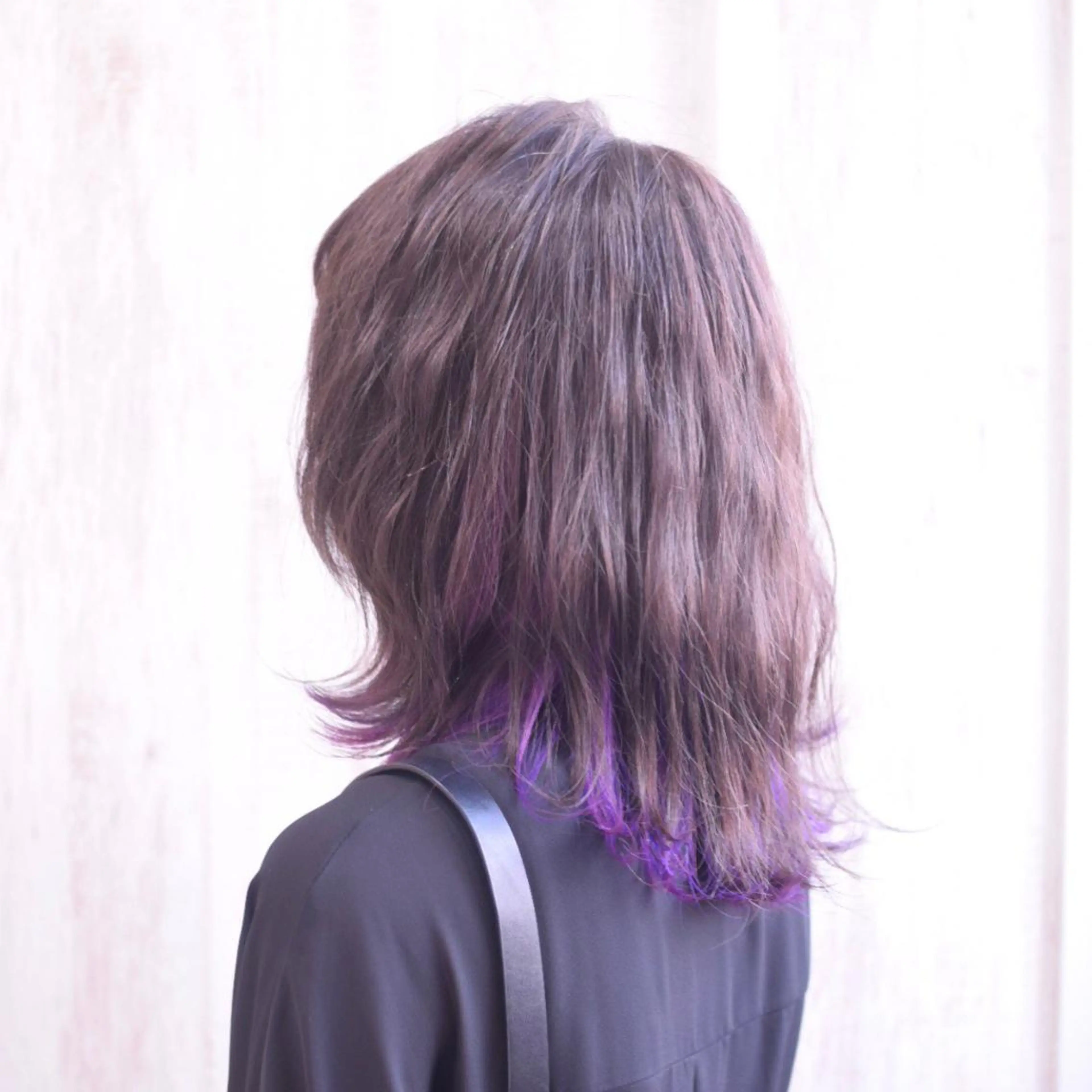 ミディアム カラー GATE. staffのヘアスタイル