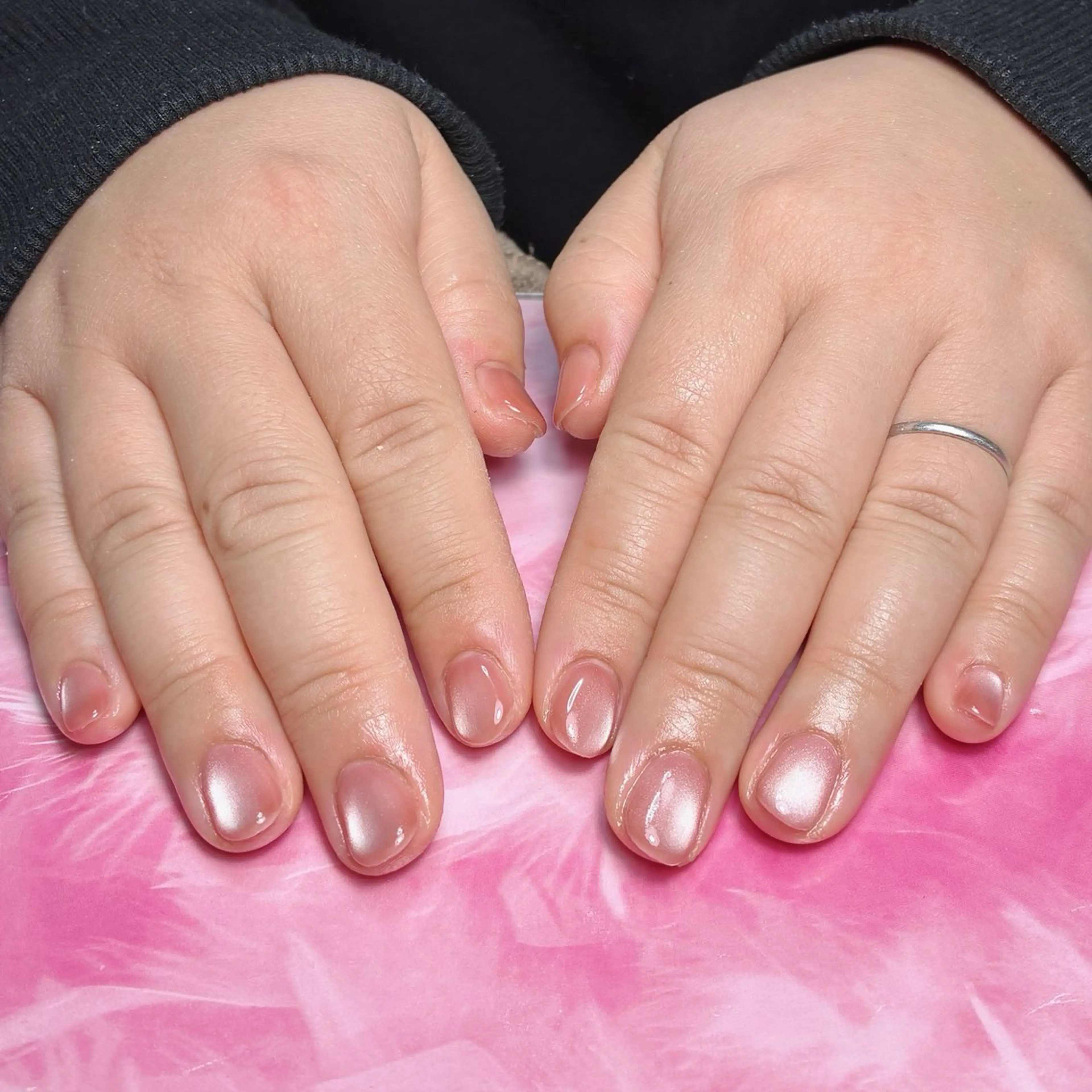 ショート ハンドネイル hs nail salonのネイルデザイン