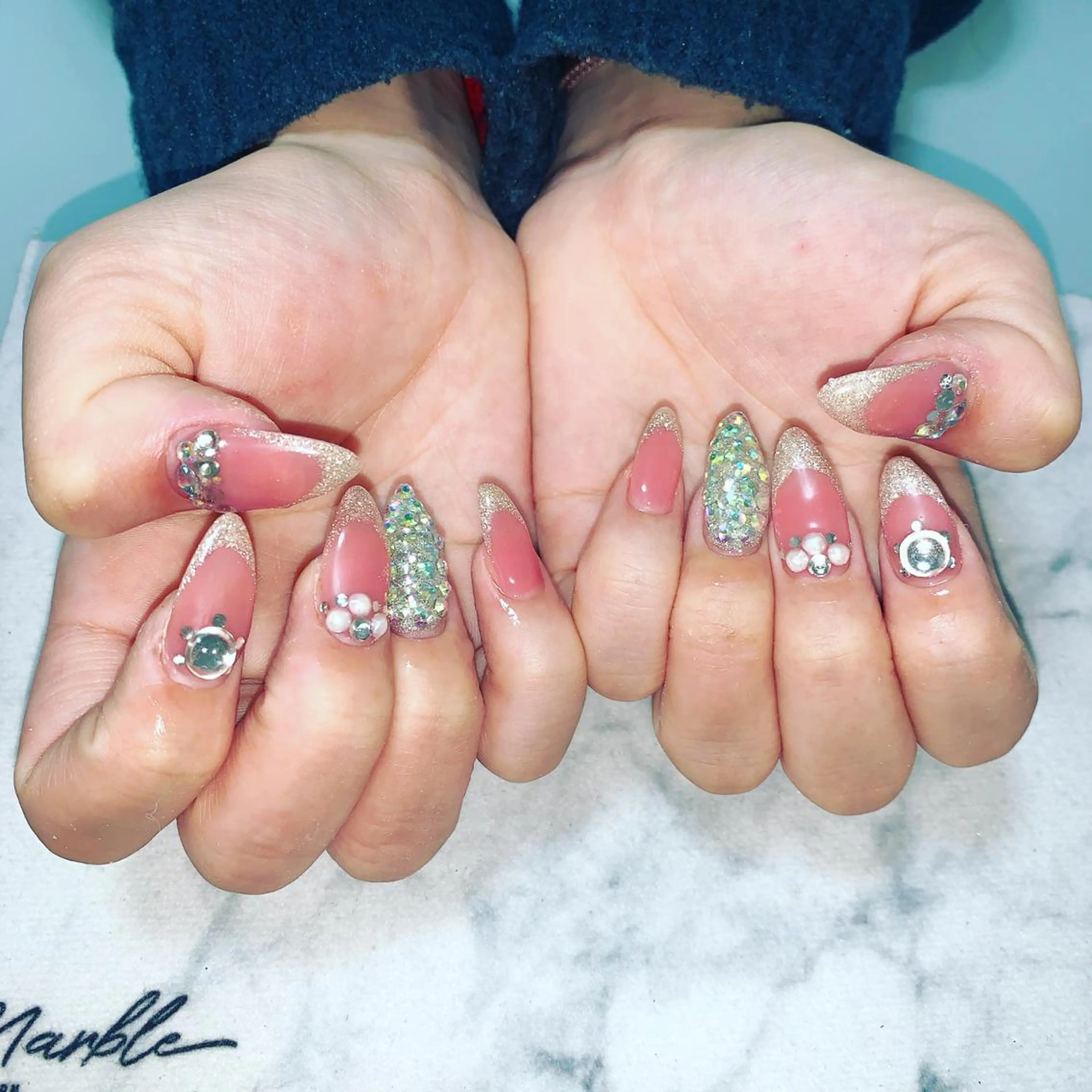 ネイル 🌙🫧CHARME (RUKA)🦋🫧のネイルデザイン