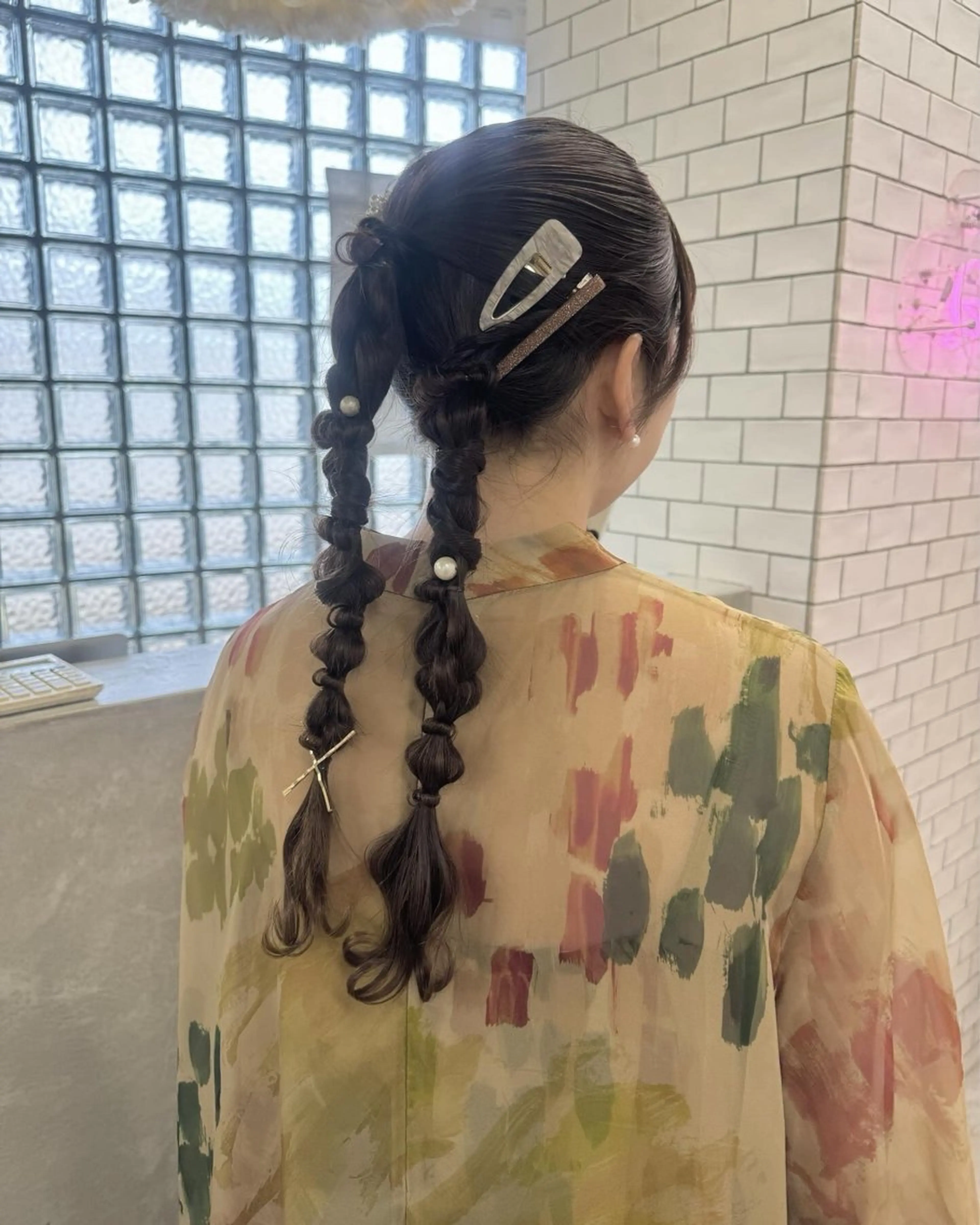 ヘアアレンジ 梅田/透明感カラー/ 顔周り/Noe🩰のヘアスタイル