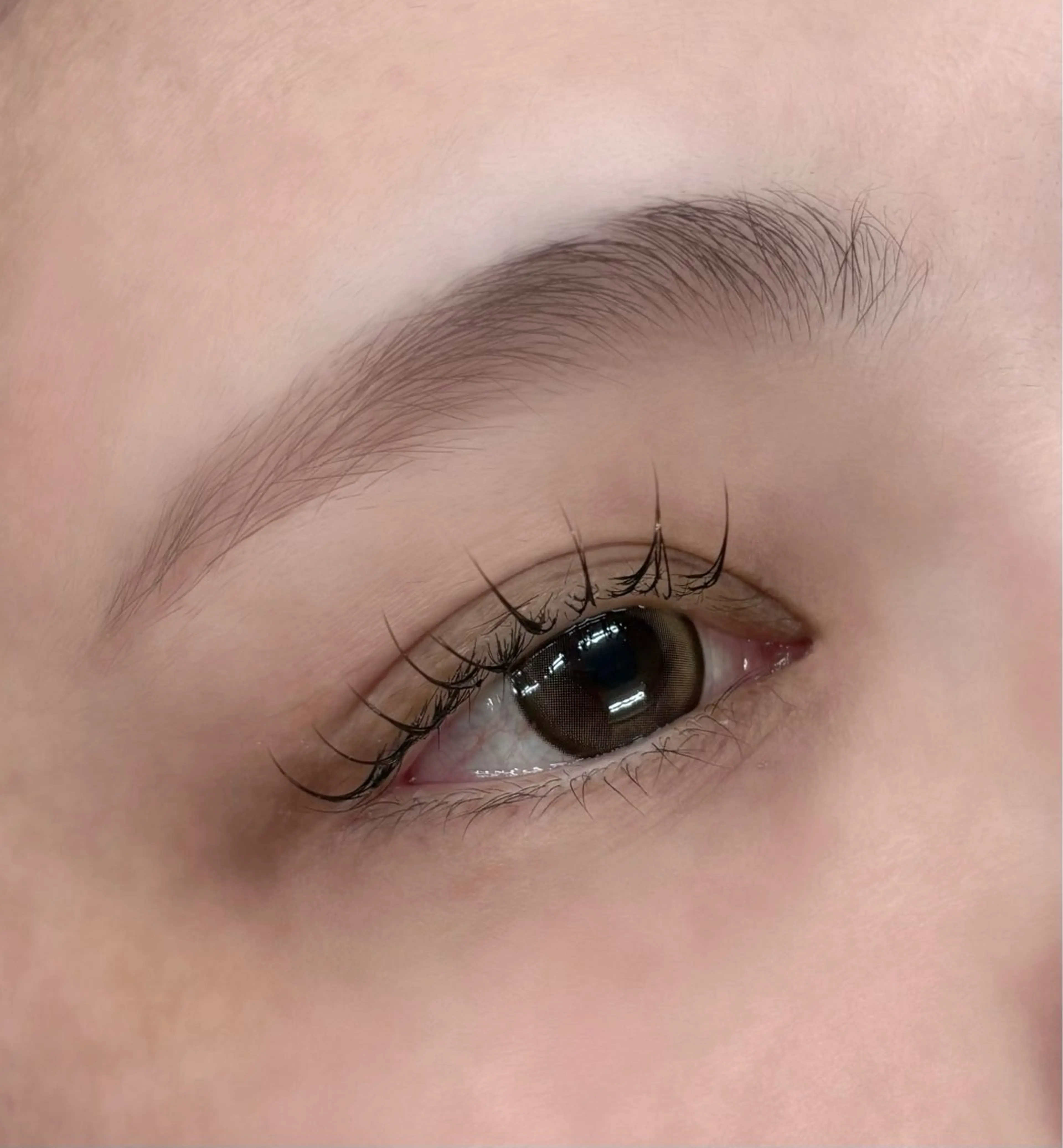 マツエク・マツパ キュート フラットラッシュ 心 【EYELA】のマツエク・マツパデザイン