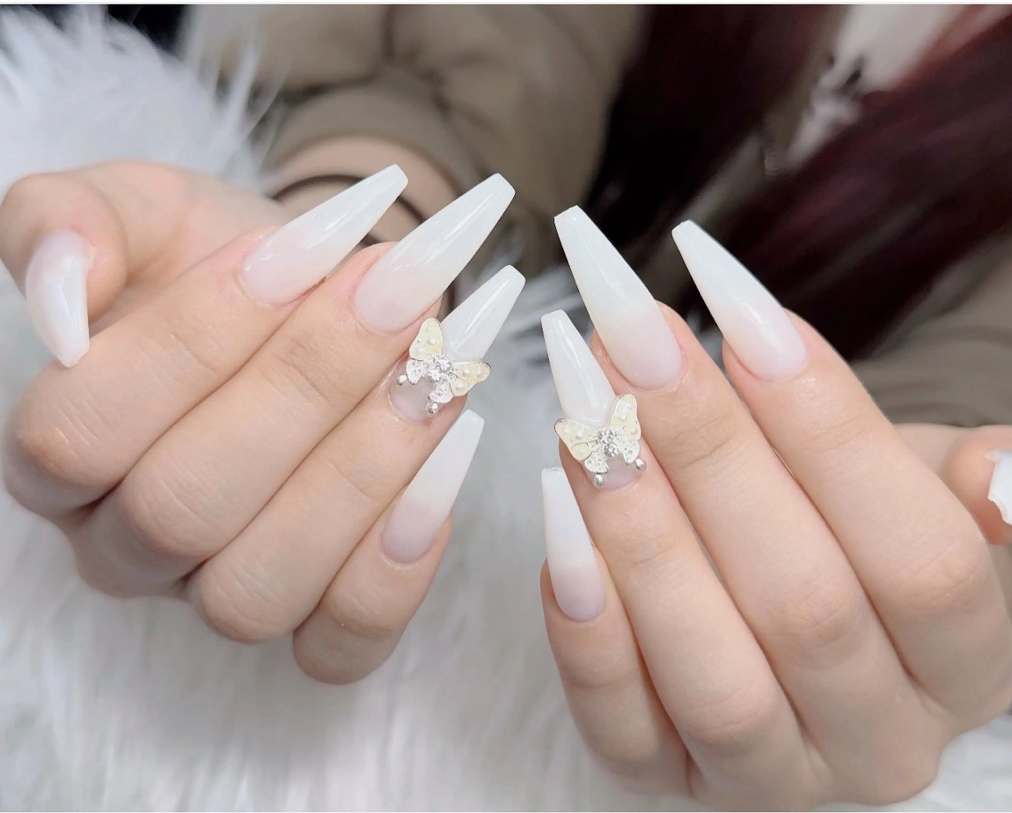 ネイル アートネイル 韓国ネイル 持ち込み ワンホンネイル ハンドネイル Lenie Nail Salonのネイルデザイン