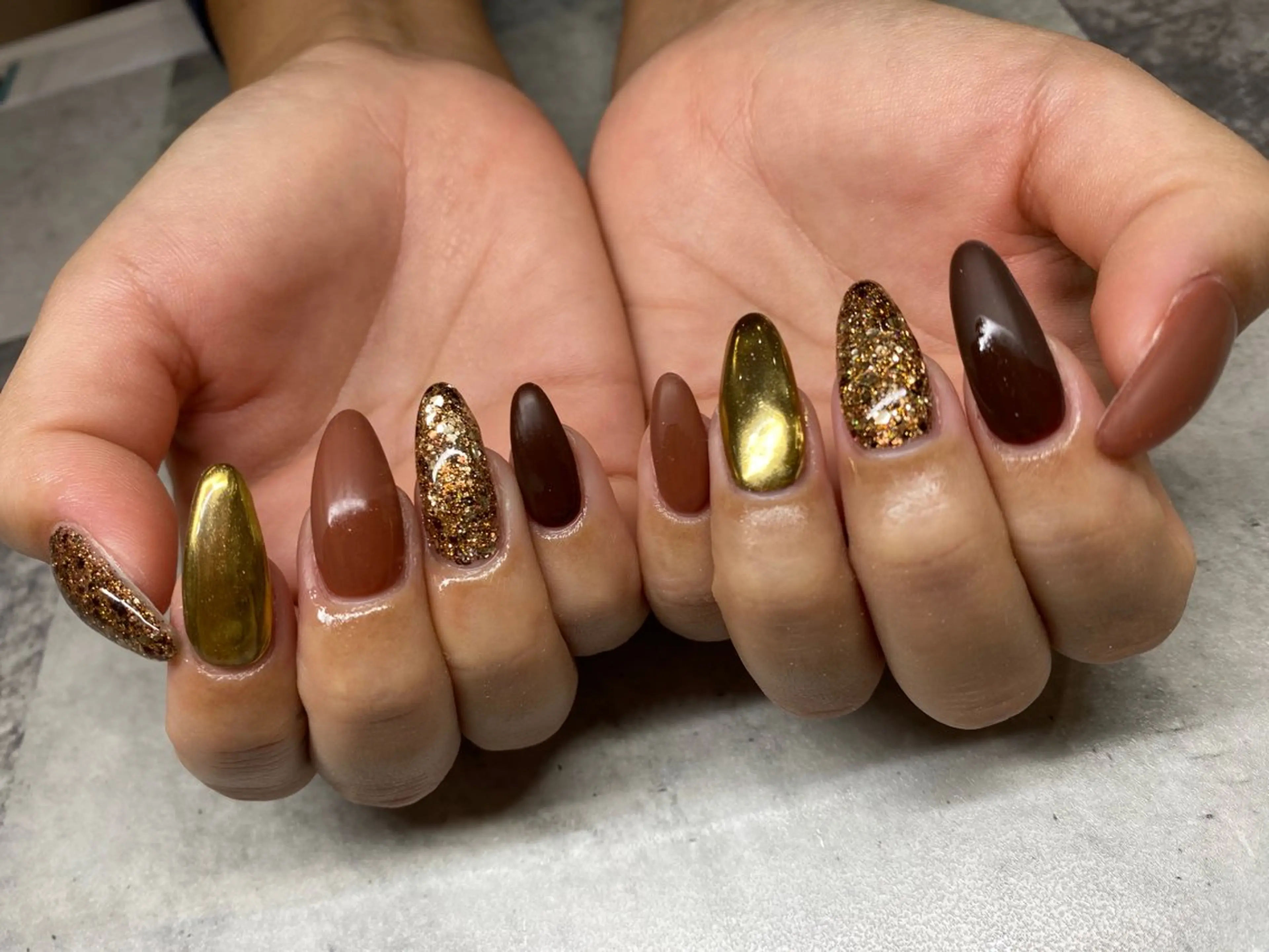 ネイル ハンドネイル アトリエAIHA★ フィルイン推奨サロンのネイルデザイン