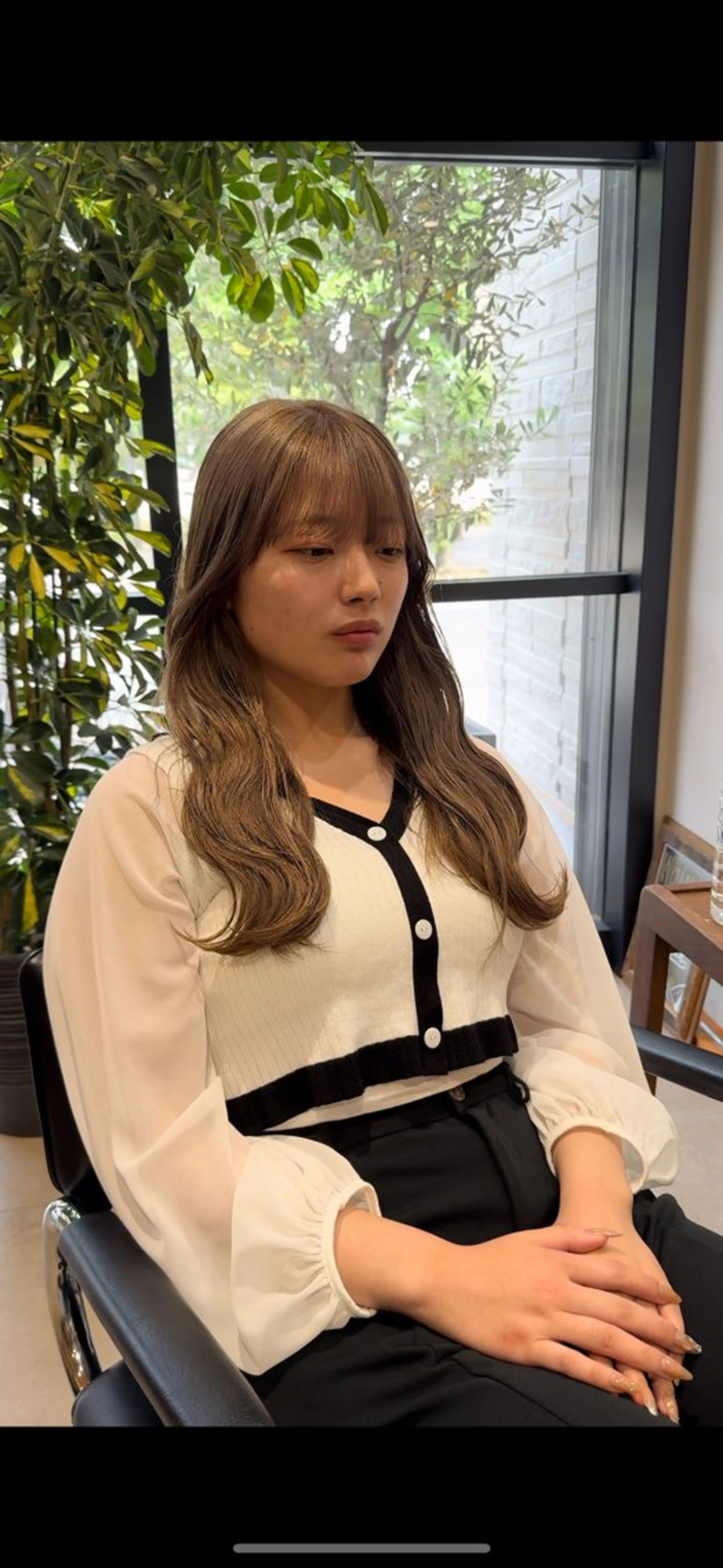 ロング 愛花/久屋大通/ 切りっぱなしボブのヘアスタイル