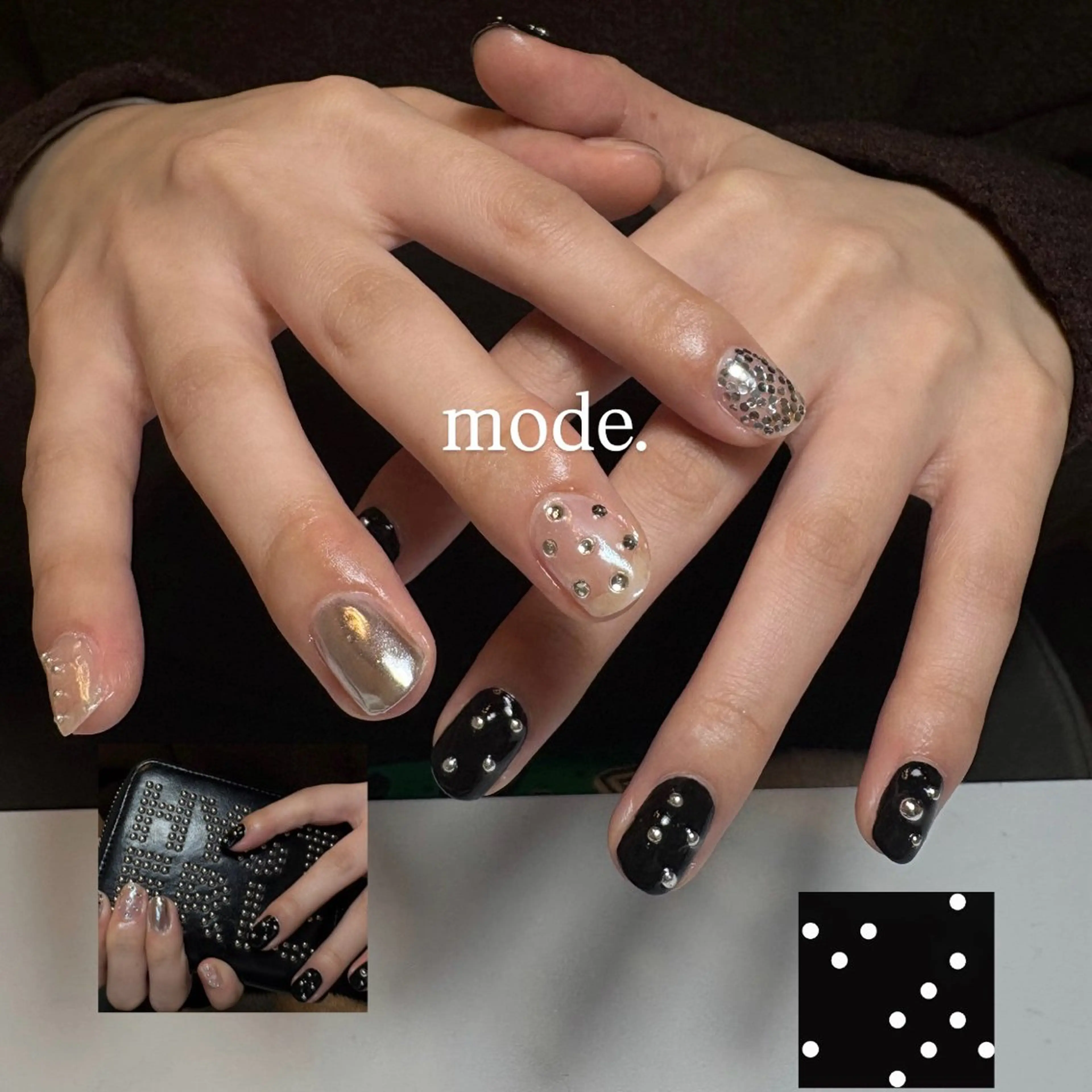 <オフなし> 持ち込みおまかせ　デザインアート   ＊事前相談必須　💎5​〜​10本のアートの写真