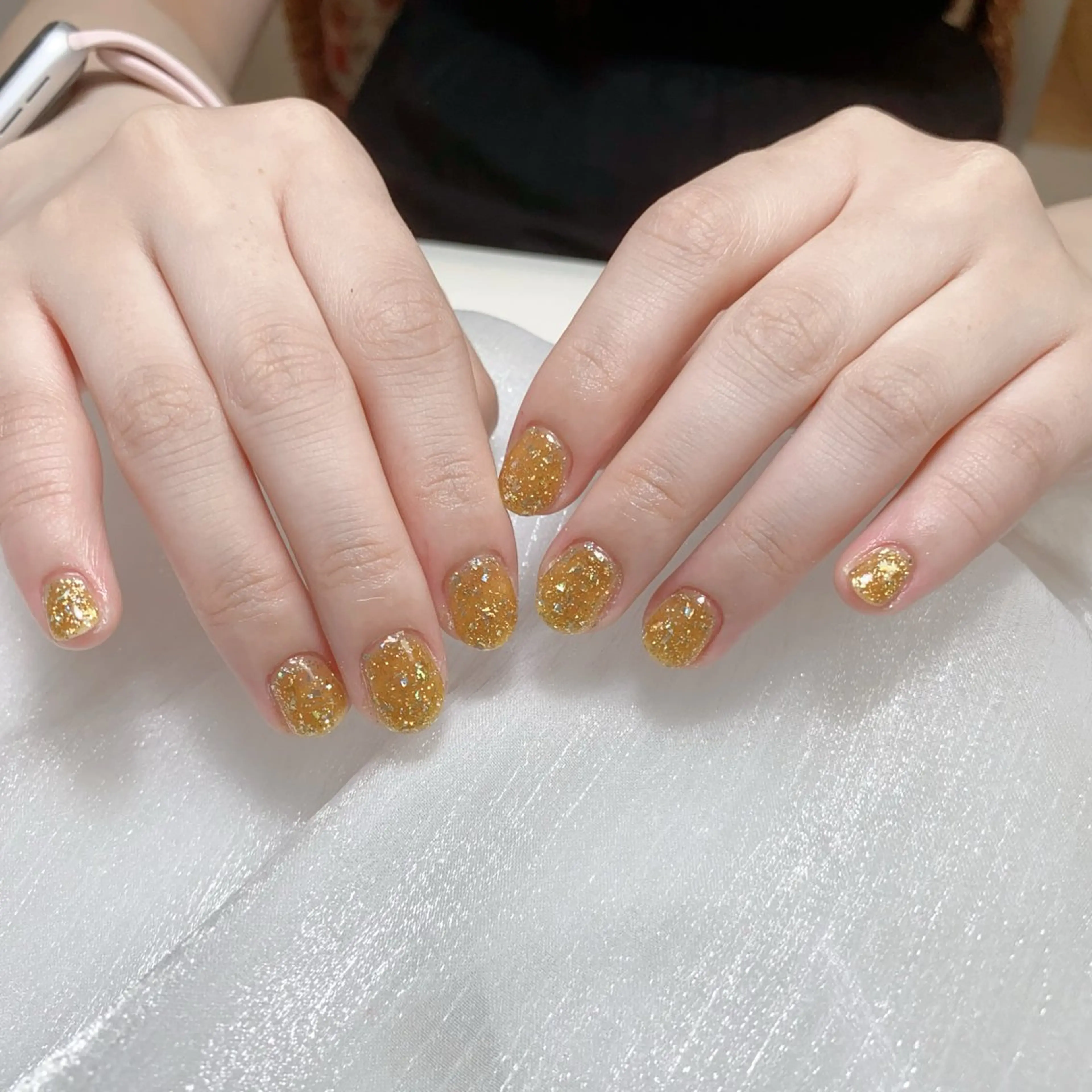 メンズ ネイル ワンカラーネイル ハンドネイル Nail salon 木にいるのネイルデザイン