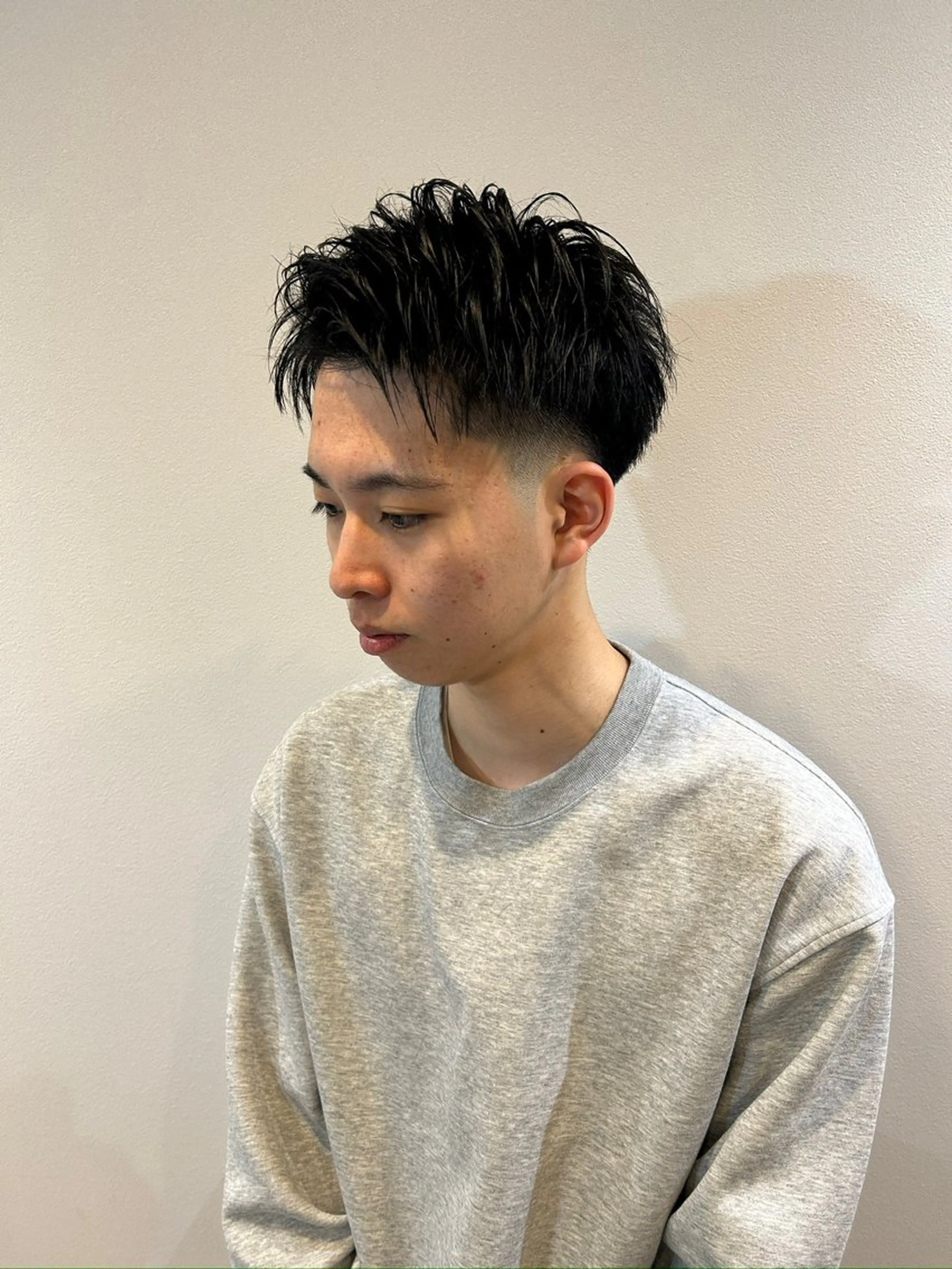 ショート ショートヘア カット トリートメント メンズ特化🔥再現度 高カット/パーマ/元のヘアスタイル