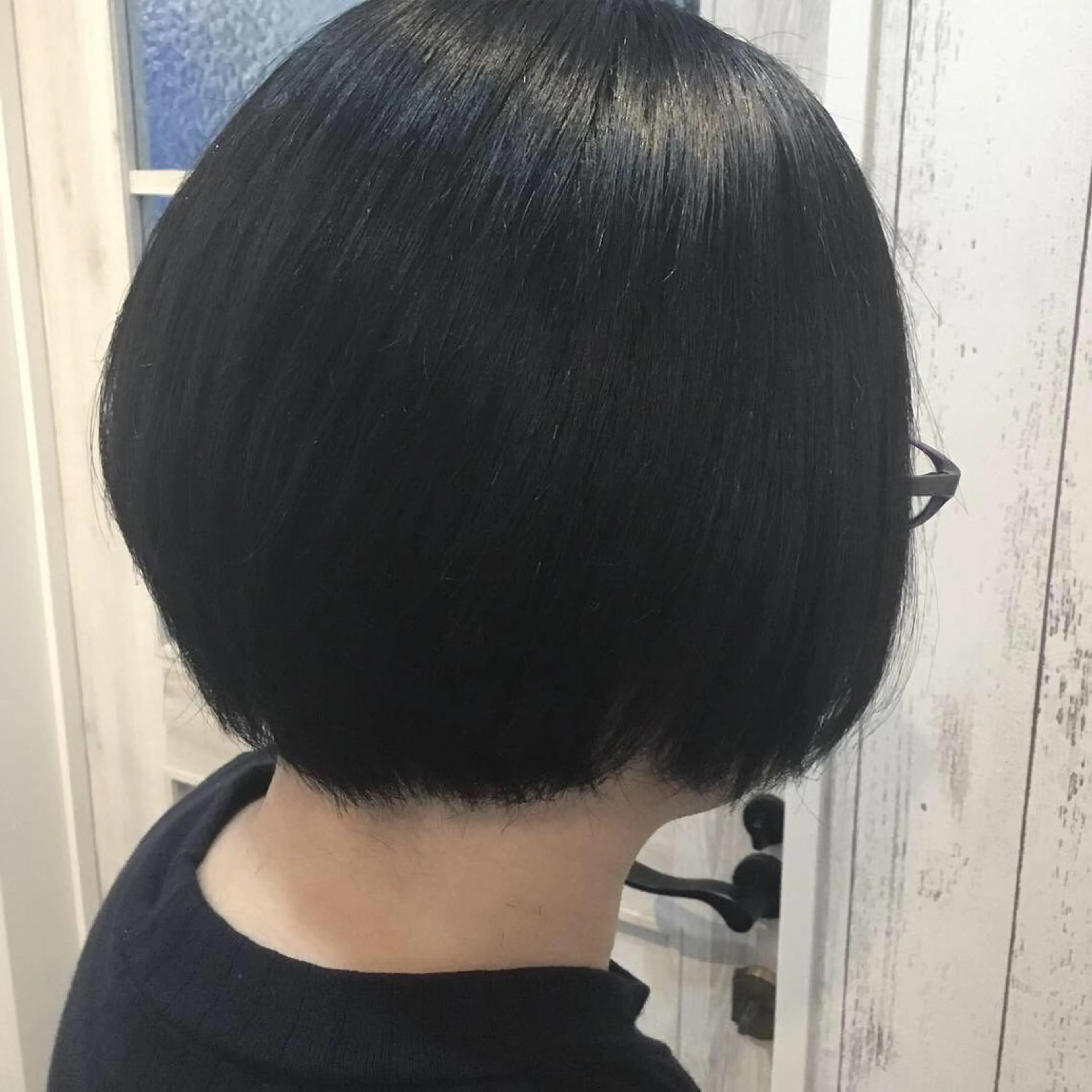 ショート カラー パーマ 金崎 新吾のヘアスタイル