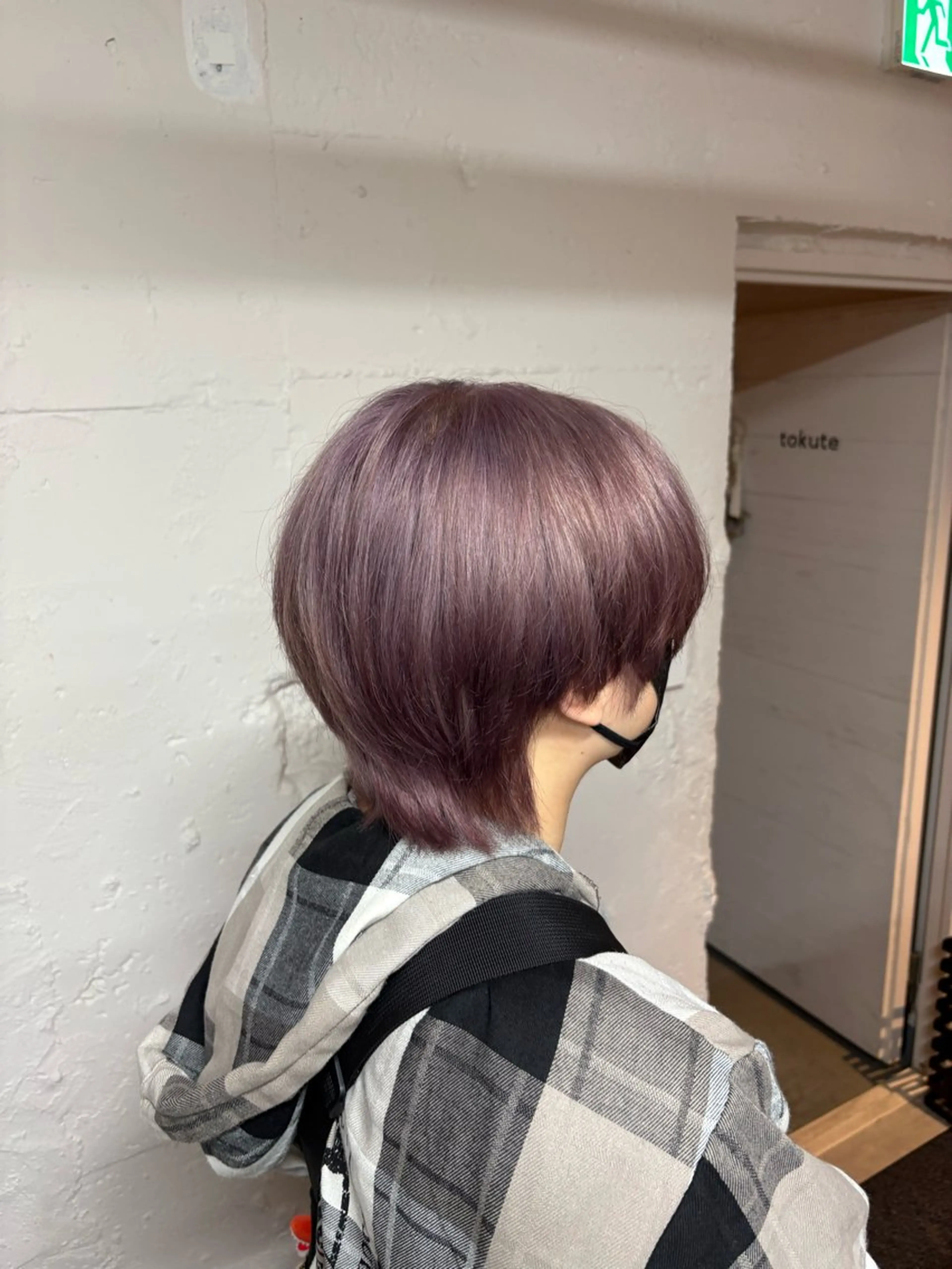 ショート ヘアカラー トリートメント tokute 中野真咲🐺のヘアスタイル