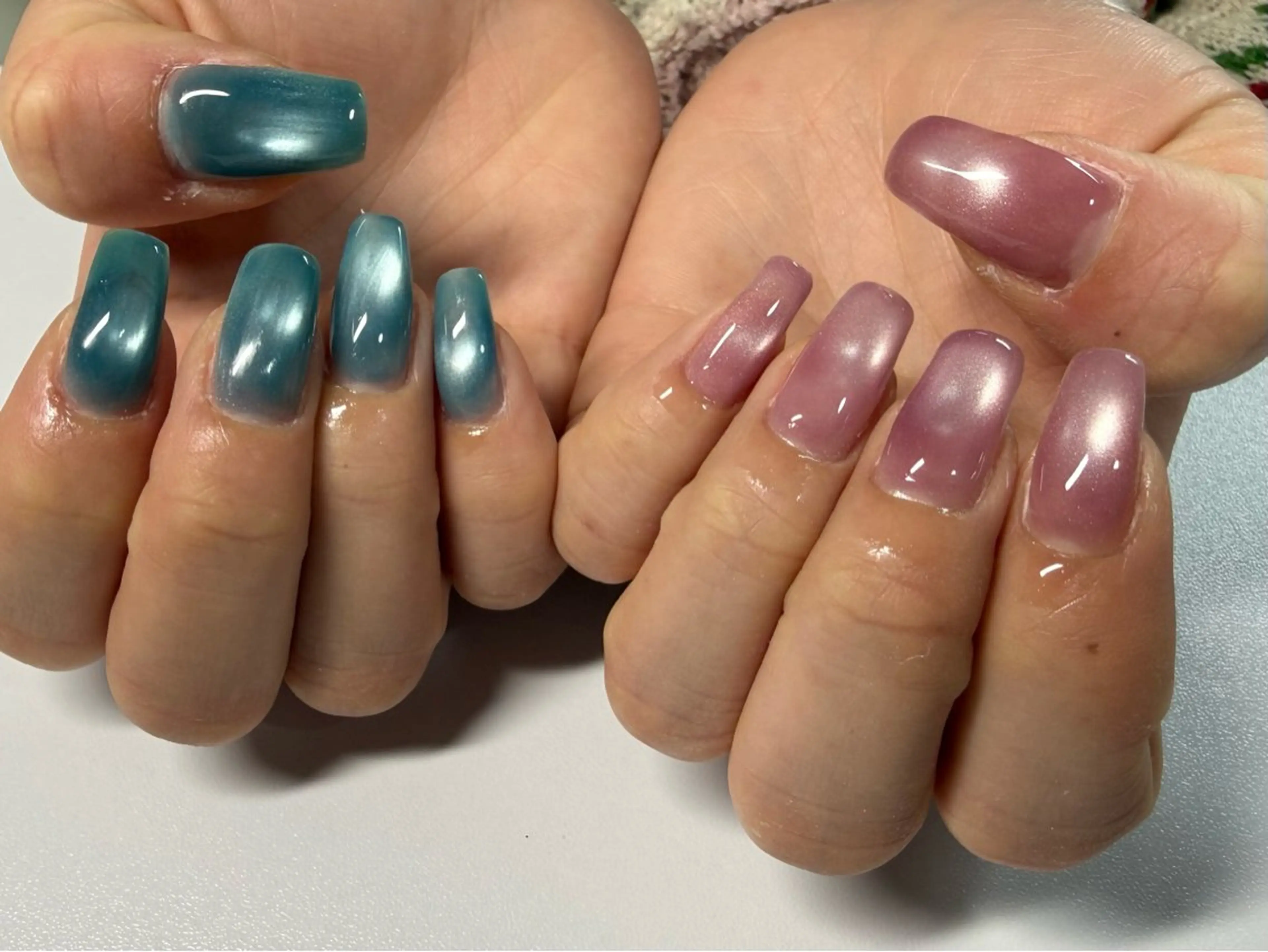 ネイル マグネットネイル ハンドネイル Moeka ✴︎のネイルデザイン