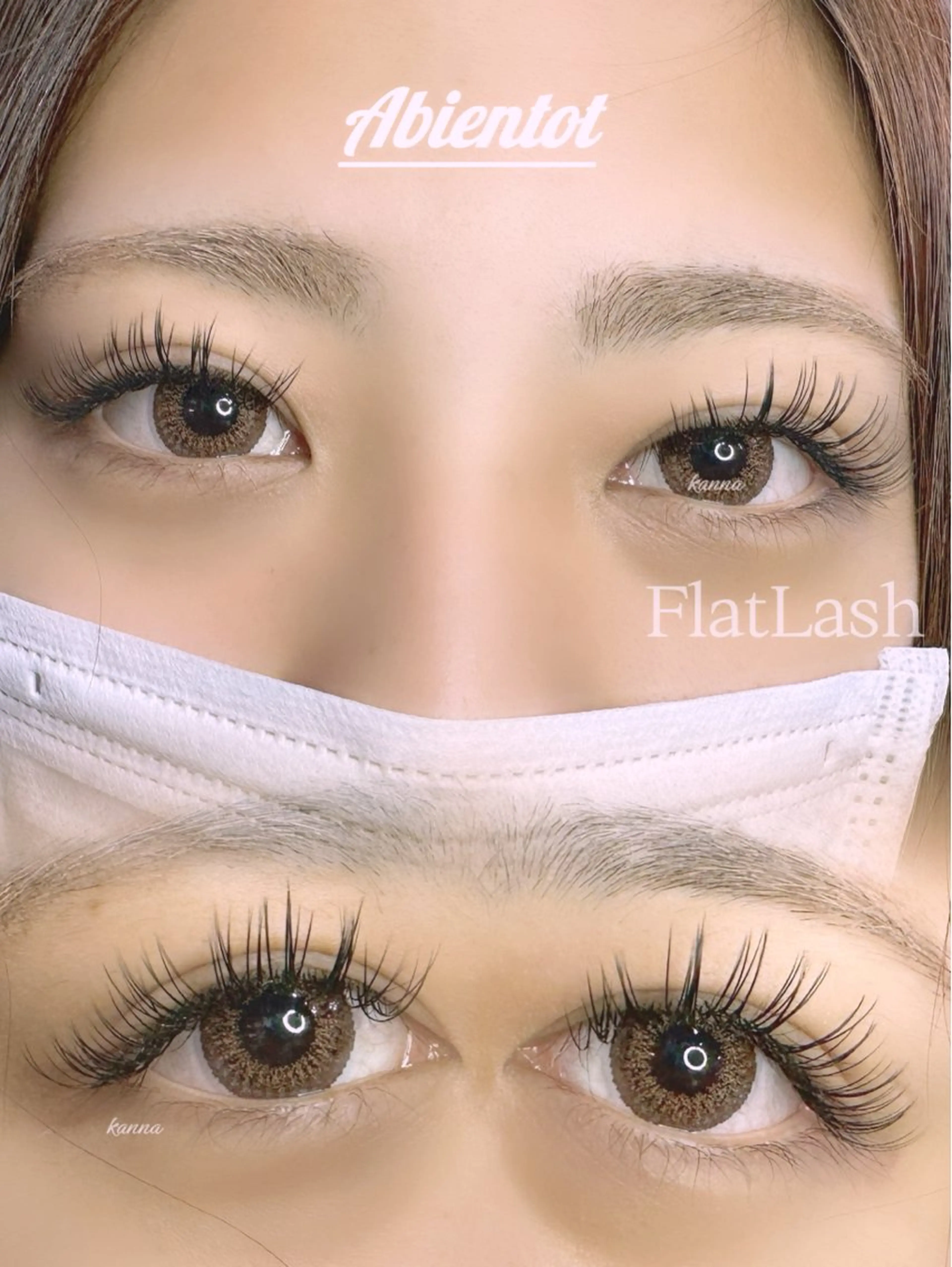 マツエク・マツパ Abientot Kannaのマツエク・マツパデザイン