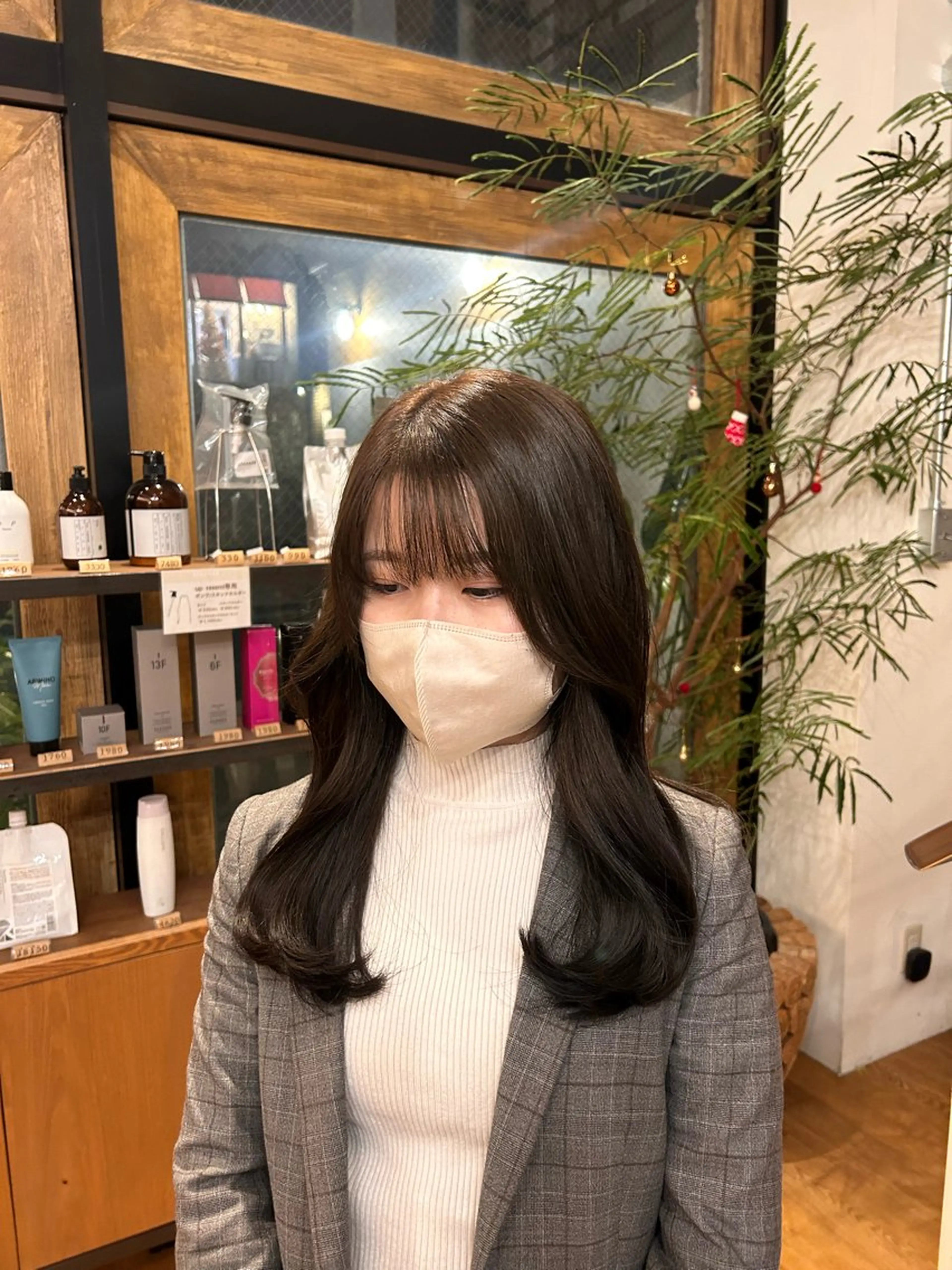 セミロング MASHU所属・レイヤーカット🌟 きだに りののヘアスタイル