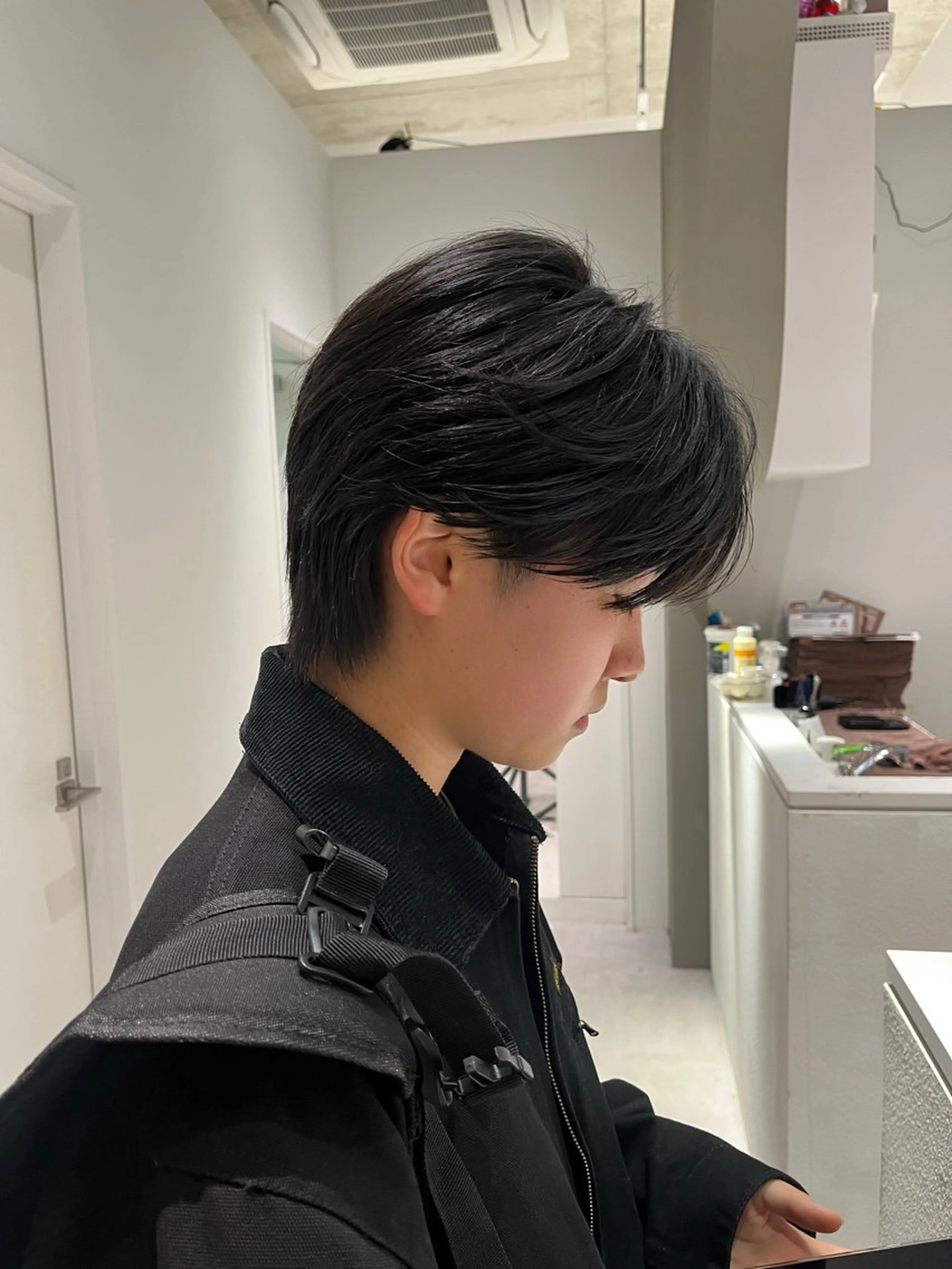 ショート メンズ カット 中村 佳菜のヘアスタイル