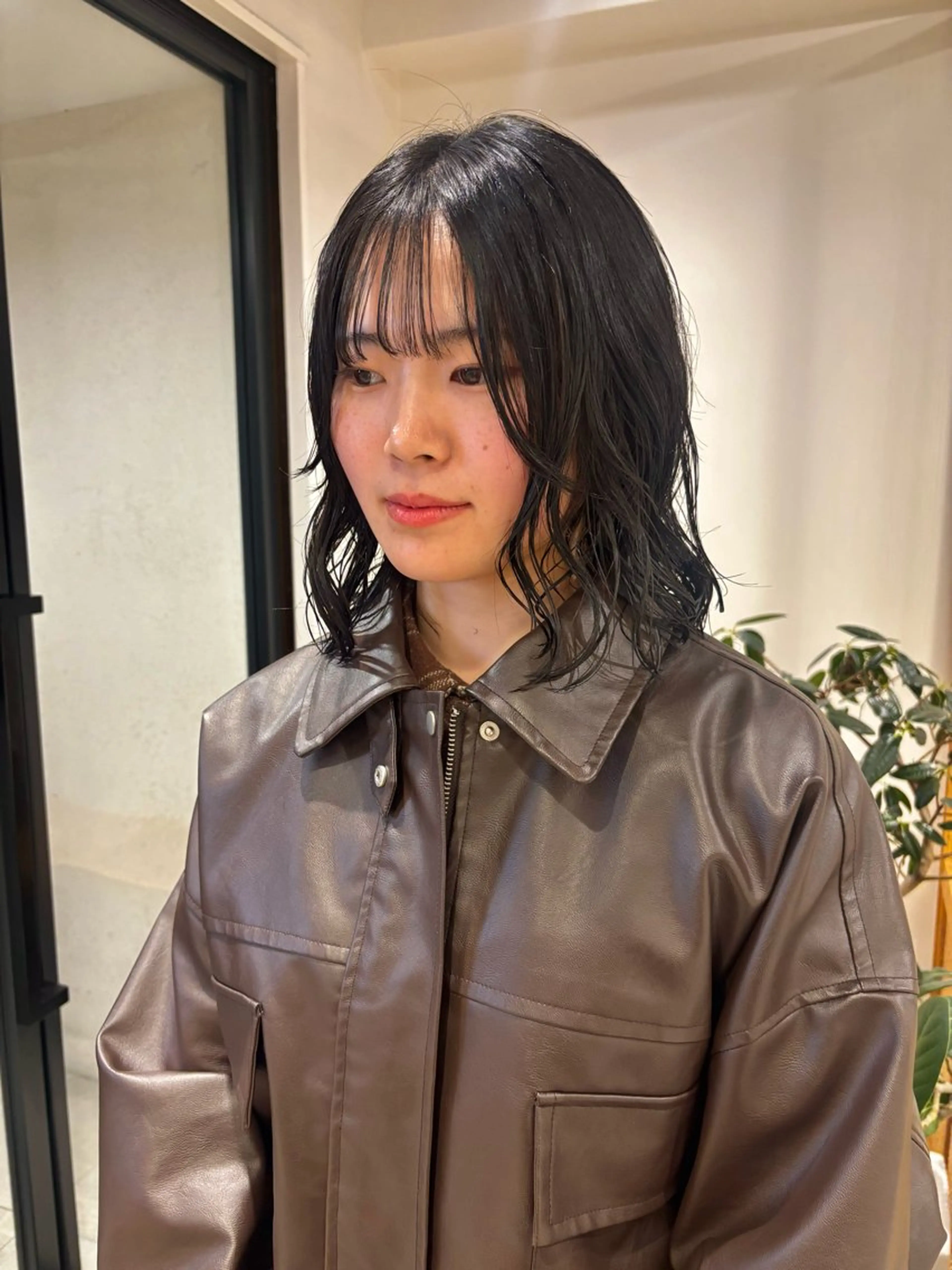 ミディアム パーマ ちあき knock🌼🍃のヘアスタイル
