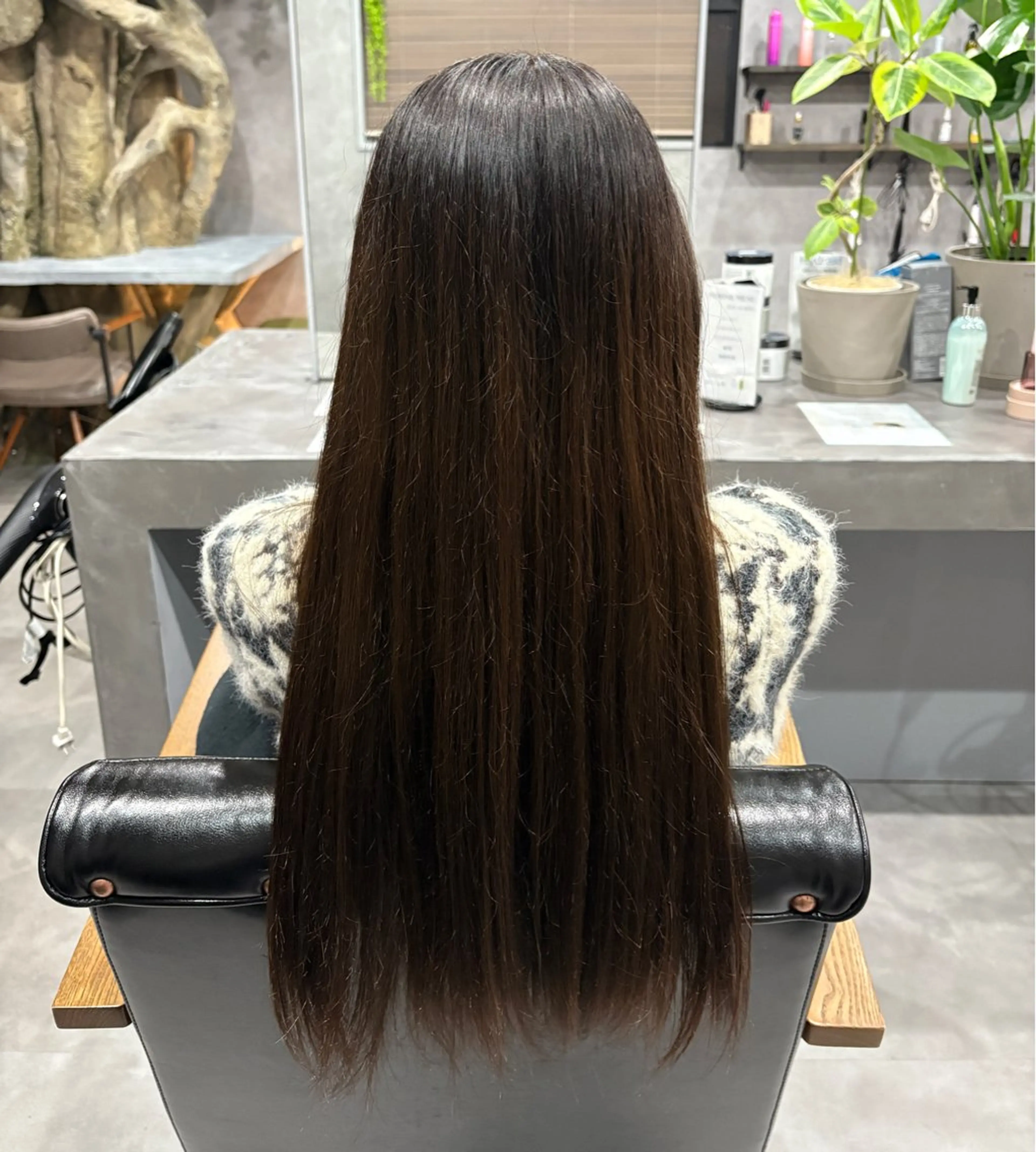 カラー 白髪ケアBAUM さなのヘアスタイル