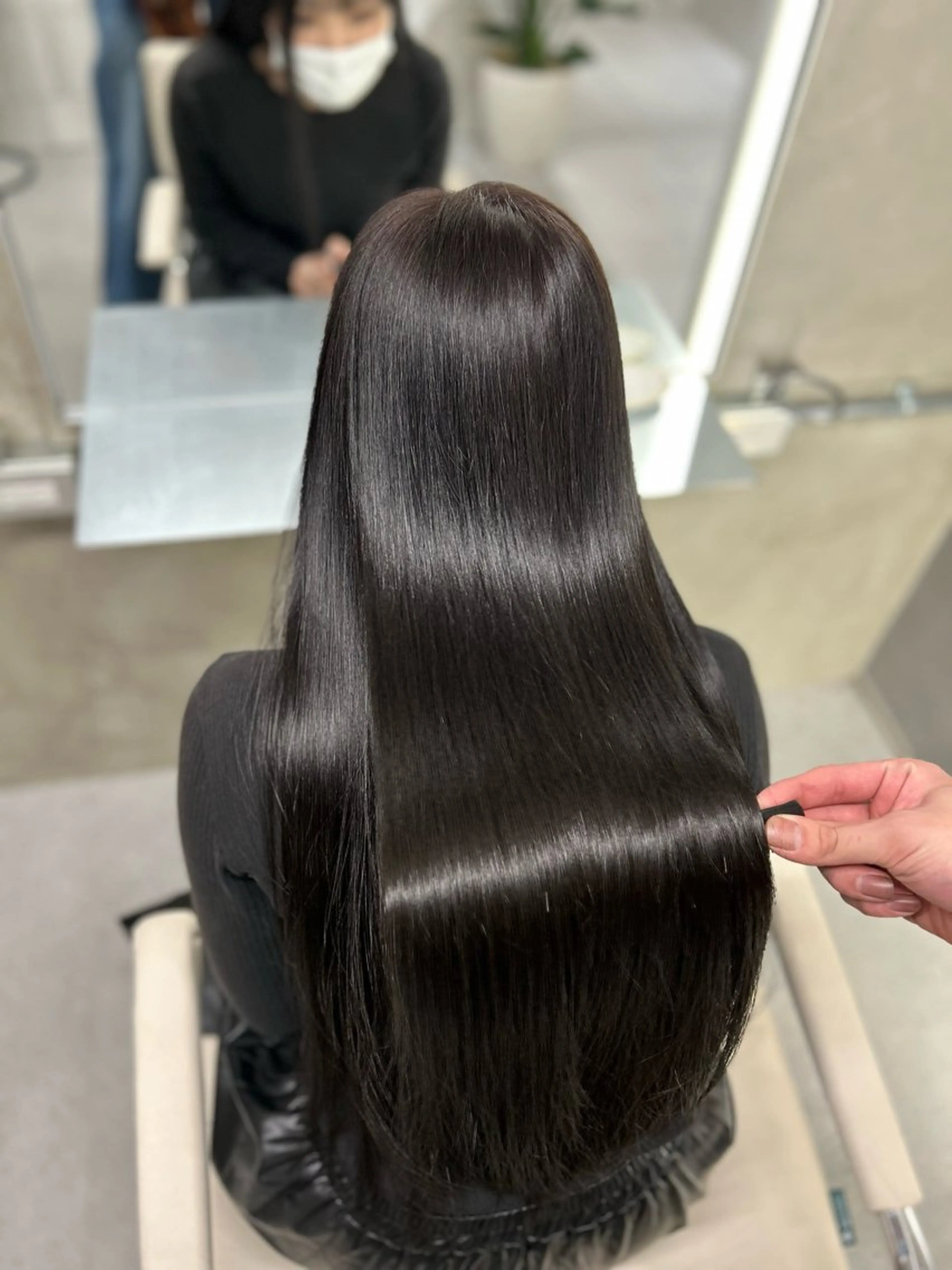 【極上ケアカラー】✨カット+カラー+髪質改善プレミアム+✨の写真