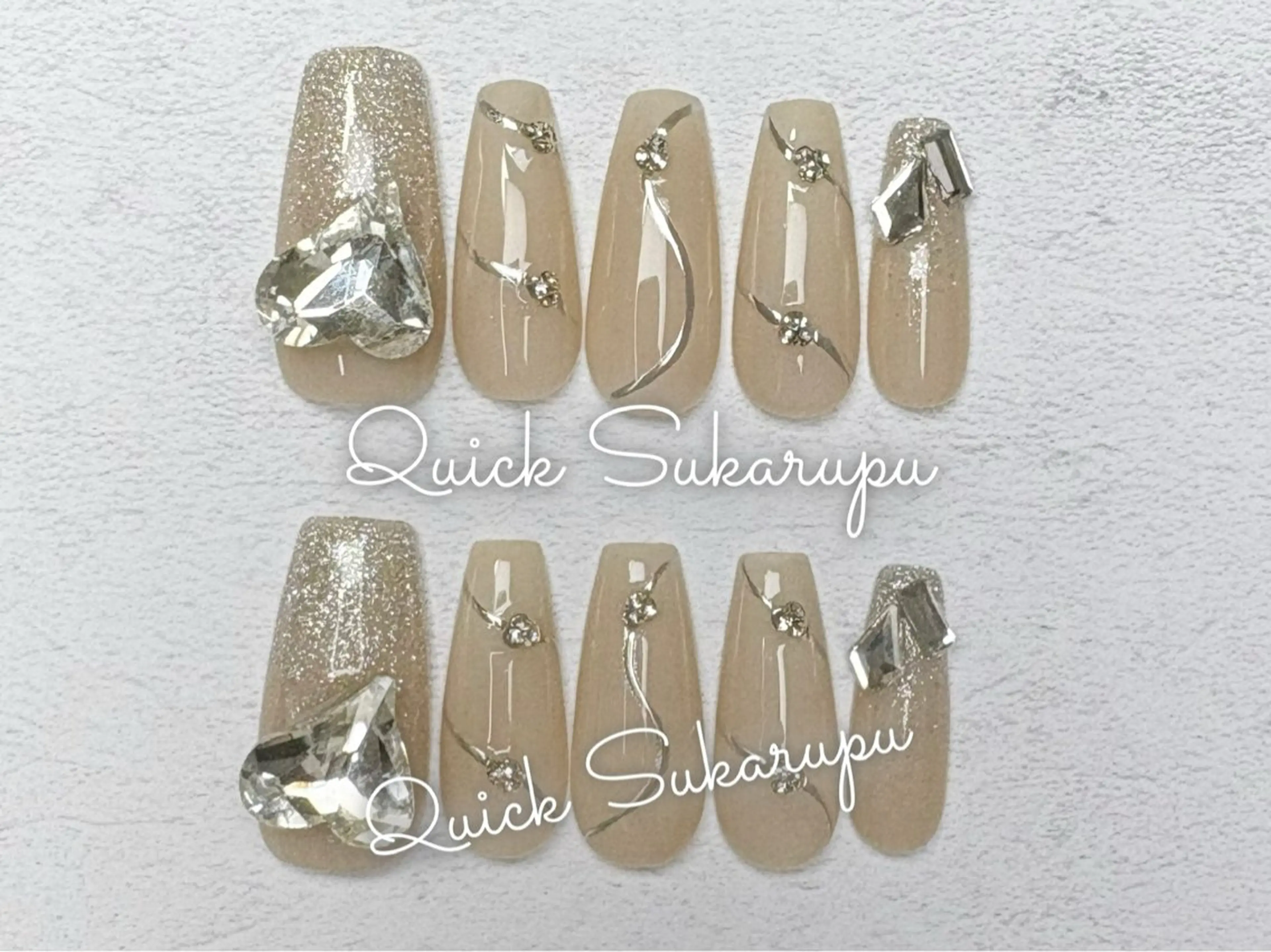 ネイル ハンドネイル Quick Sukarupu新宿のネイルデザイン