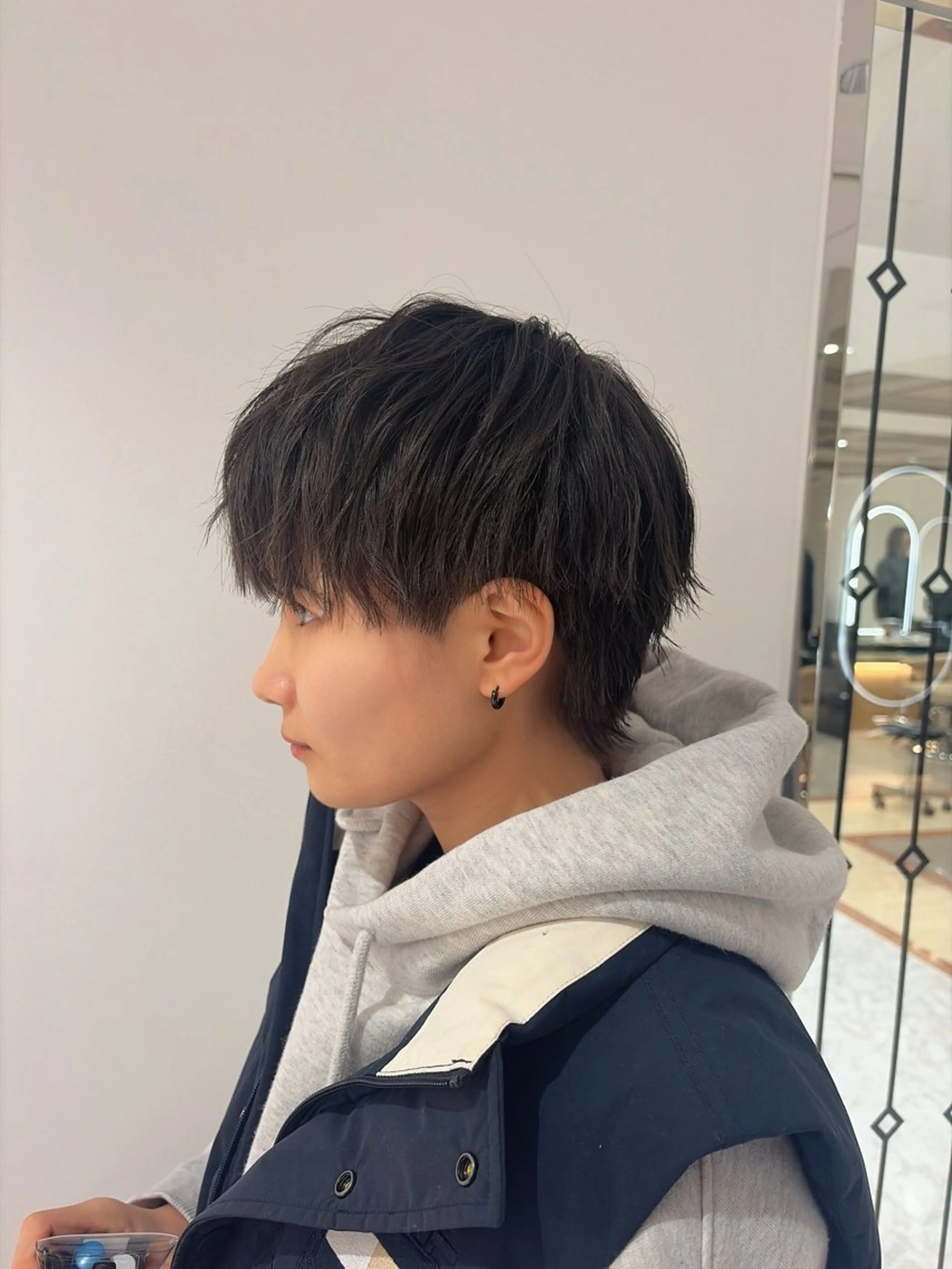 ショート パーマ ヘアアレンジ メンズ カット パーマ トリートメント ヘアセット 髪質改善/艶髪 /SARA💕のヘアスタイル