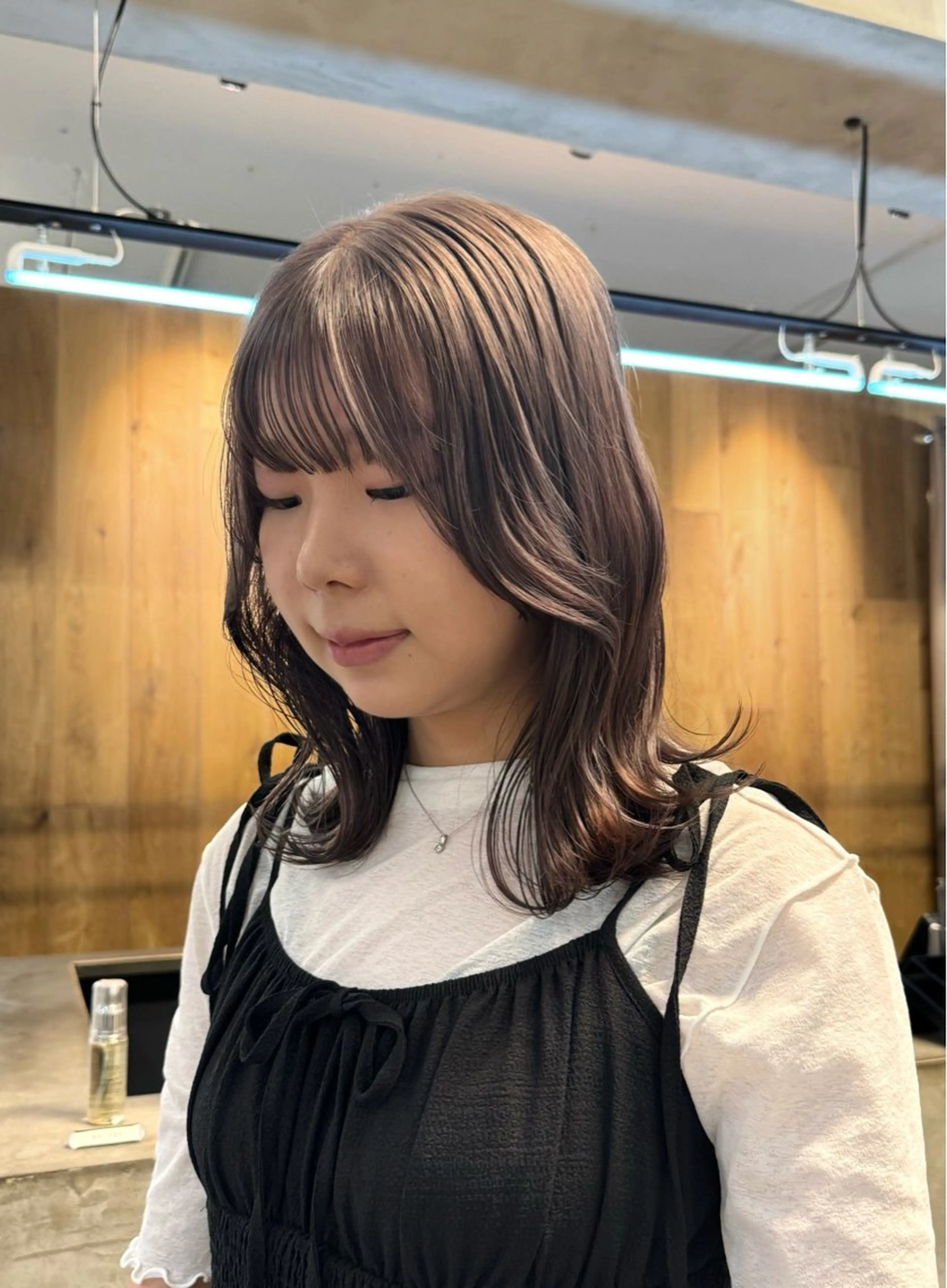ミディアム カラー カット ヘアカラー トリートメント Lomalia 🤍🫧/makoのヘアスタイル