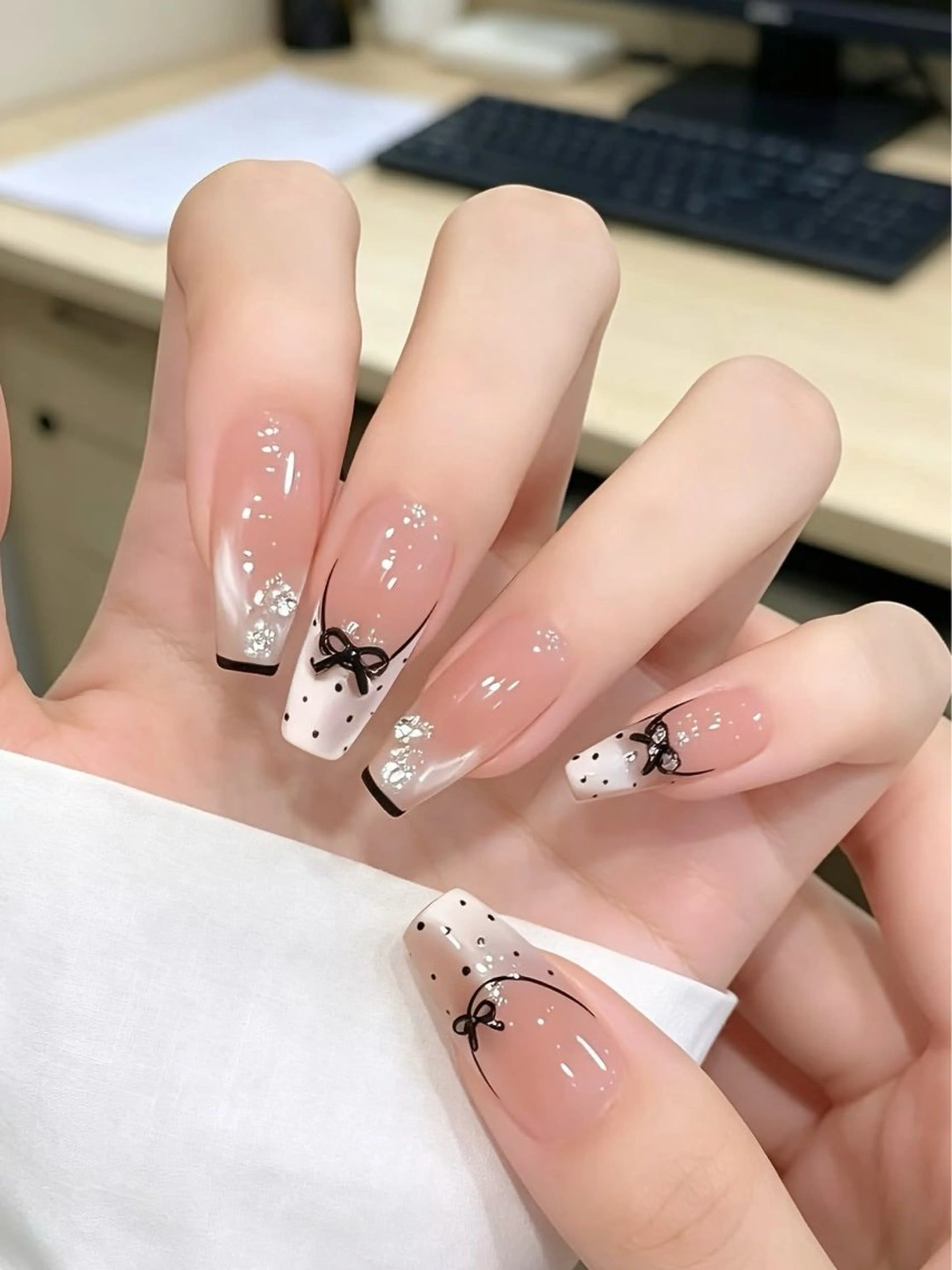 ネイル ハンドネイル ゆき このネイルデザイン
