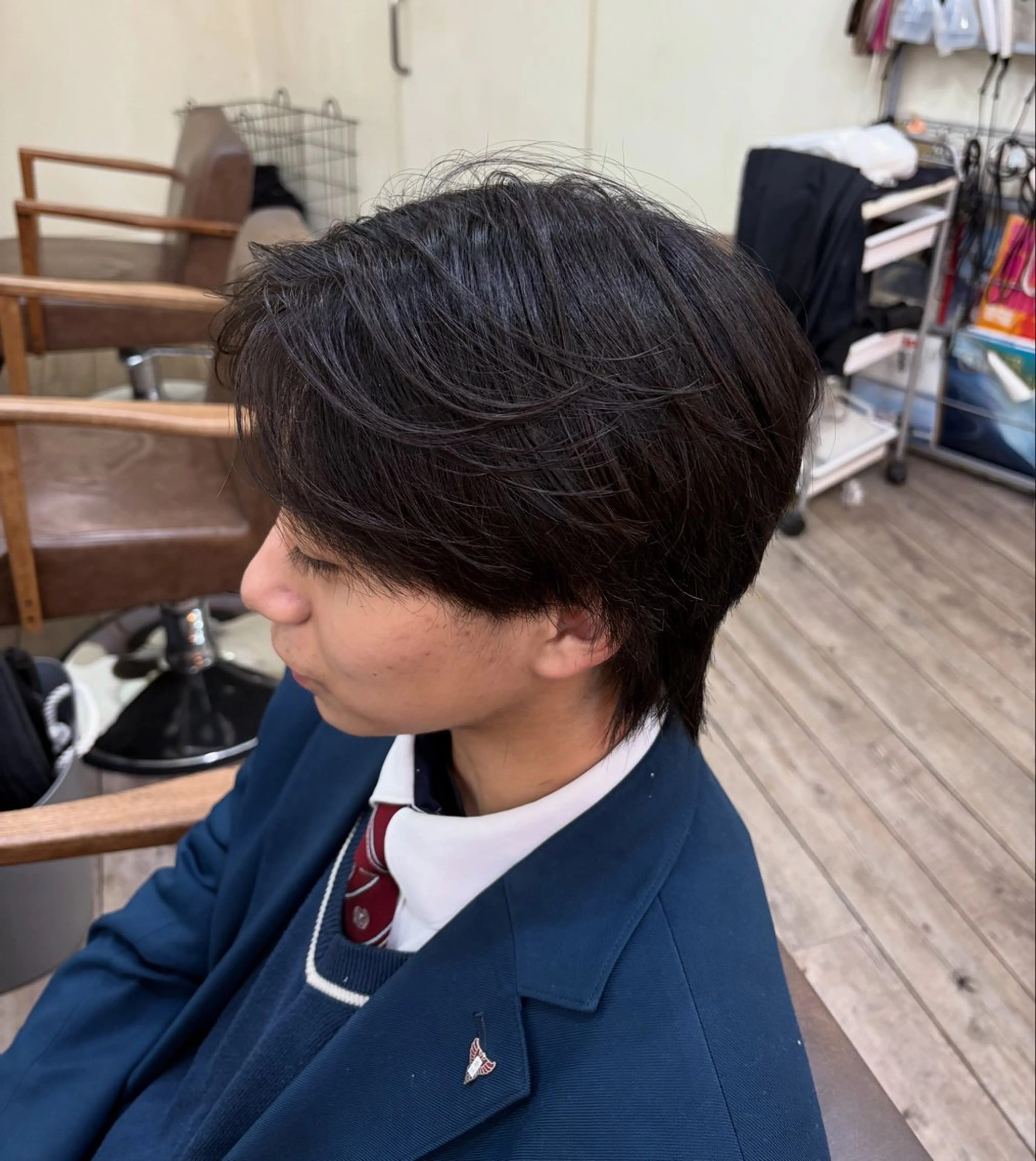 メンズ カット WEST OLAND 黒坂佳乃のヘアスタイル
