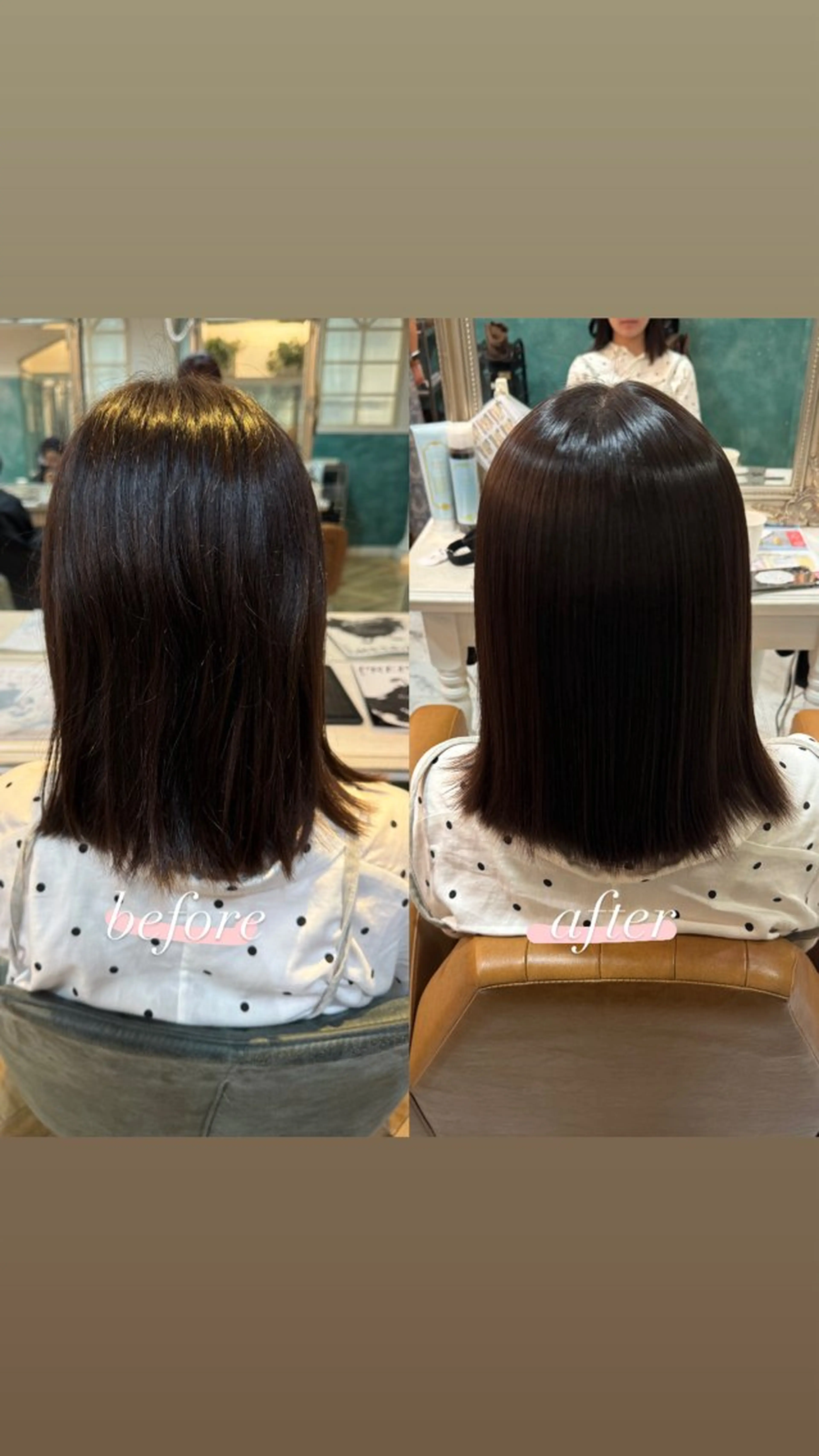 ボブ/透明感カラー /艶髪/しなる🌷のヘアスタイル