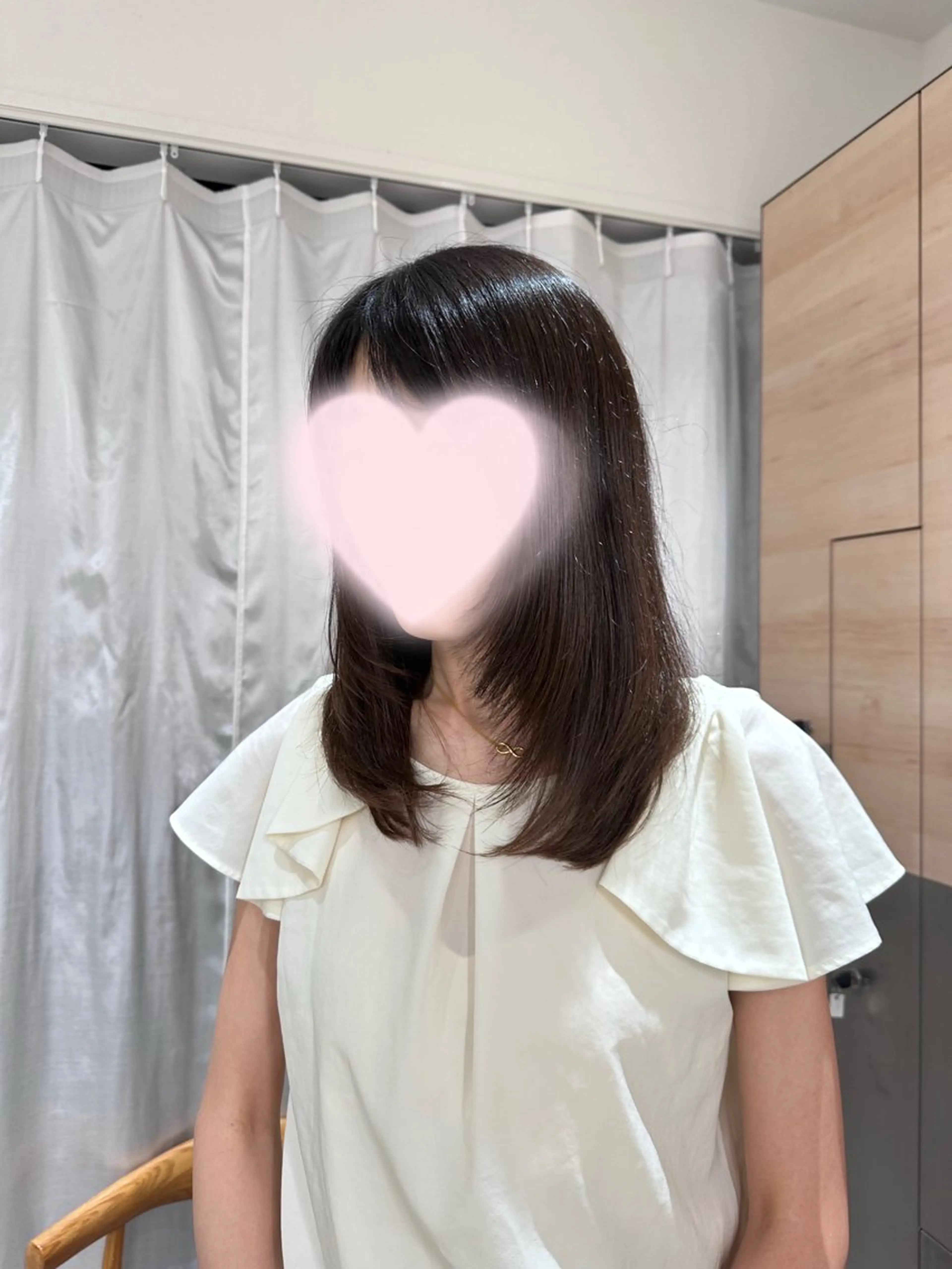 ロング レイヤーカット ロング あいこ/ハンサムショ ート無料/銀座🌷のヘアスタイル