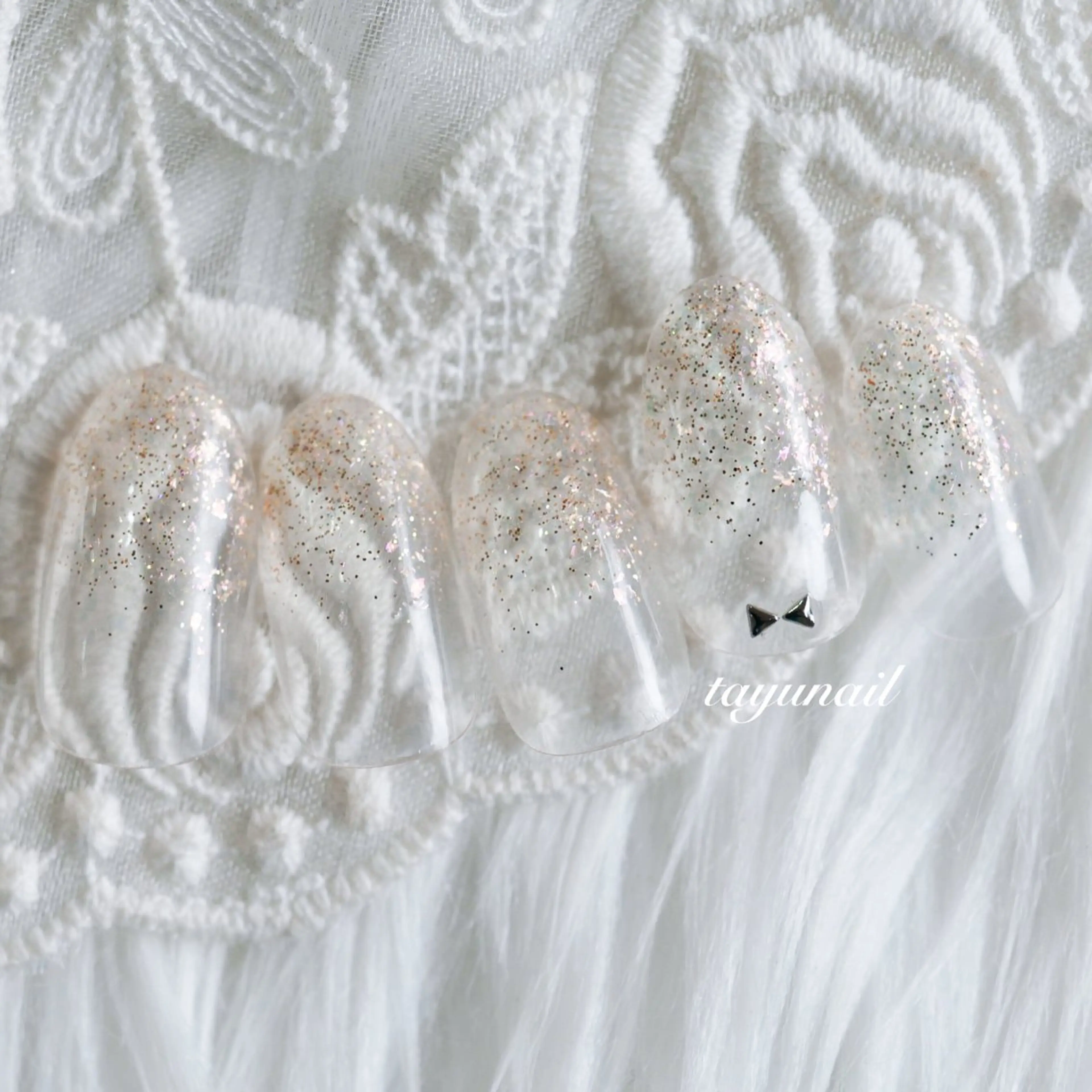 ネイル アートネイル ジェルネイル パラジェル シンプルネイル ハンドネイル ネイルサロン・ネイルスクール　たゆnail所属・ネイルサロン 【たゆnail】のネイルデザイン