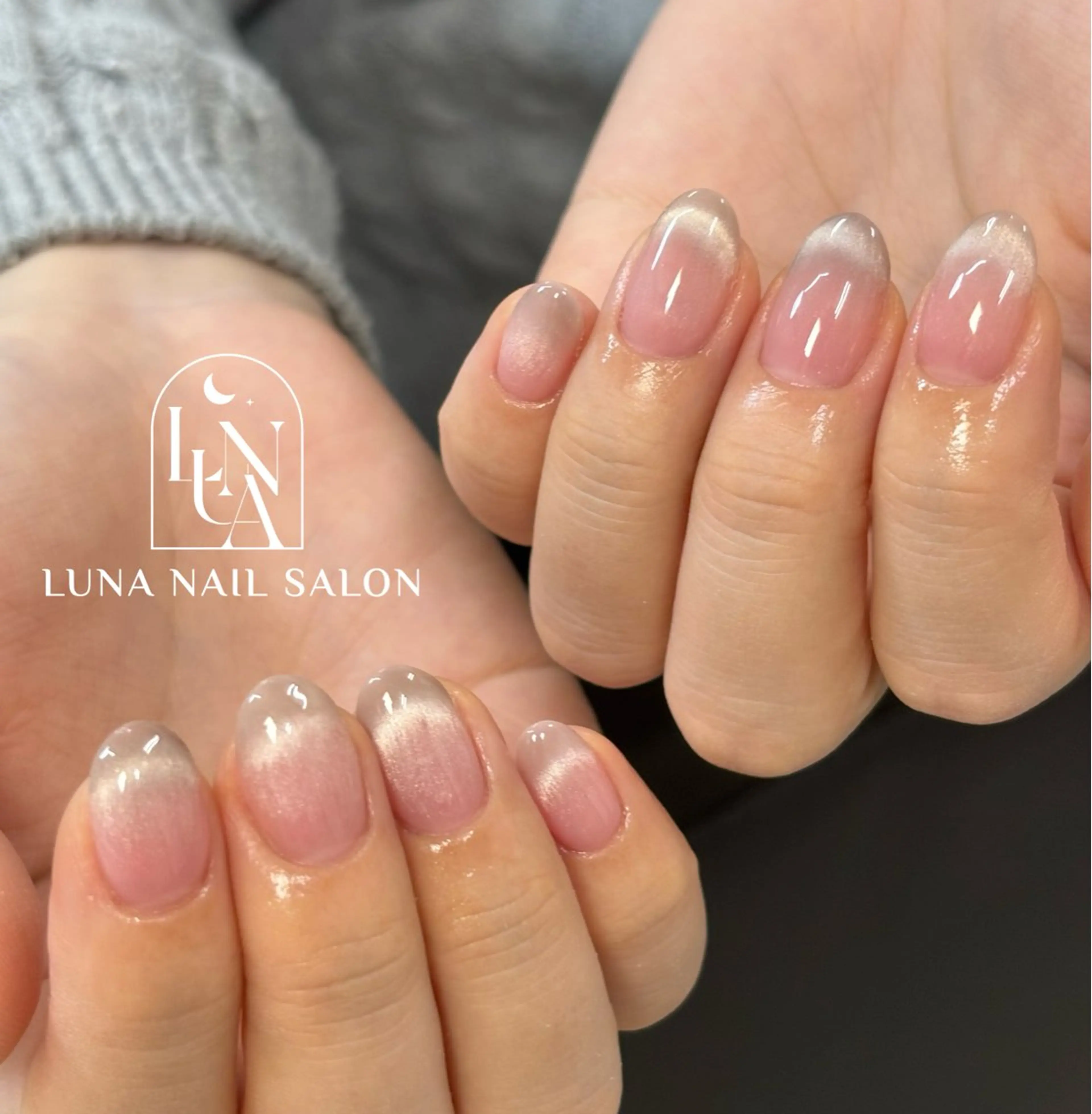 「HAND」フレンチ✖️マグネット✖️グラデーション❤️‍🔥の写真