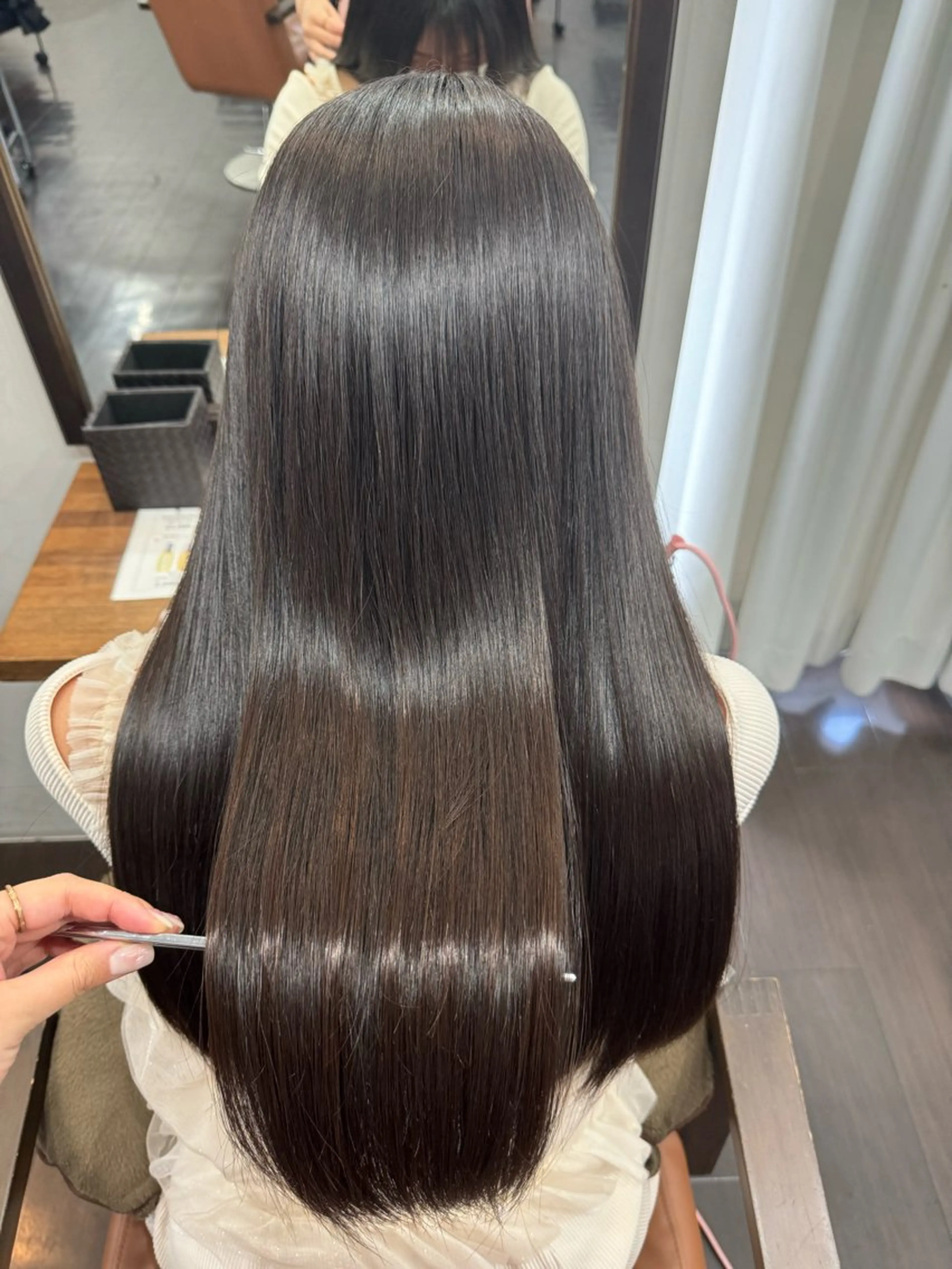 ロング 髪質改善 トリートメント カット ヘアカラー トリートメント 🌷名駅／髪質改善 ヘアセット/モネ🌷のヘアスタイル