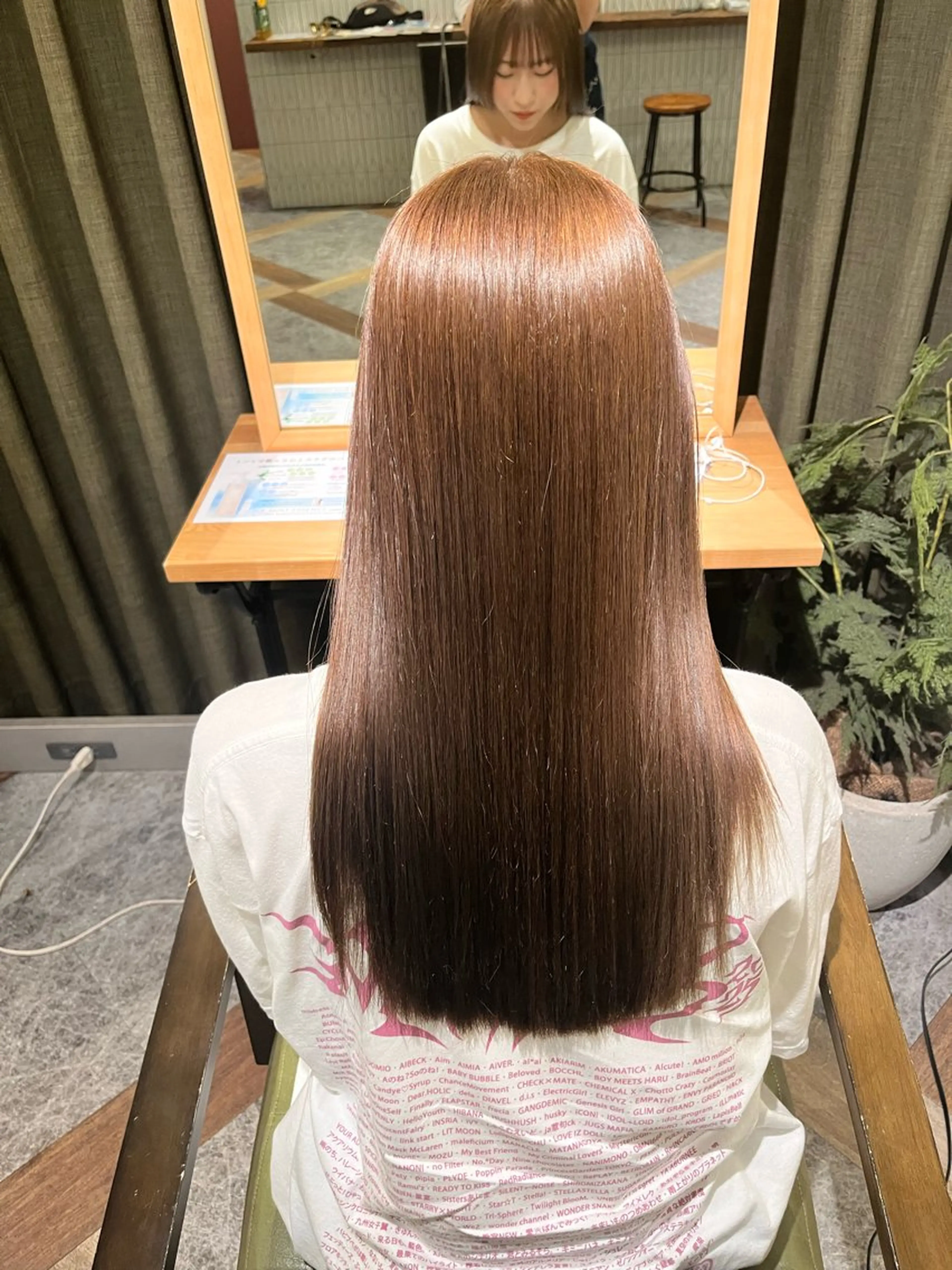 ロング トリートメント 🍏Rio🍏 Color☆*。のヘアスタイル