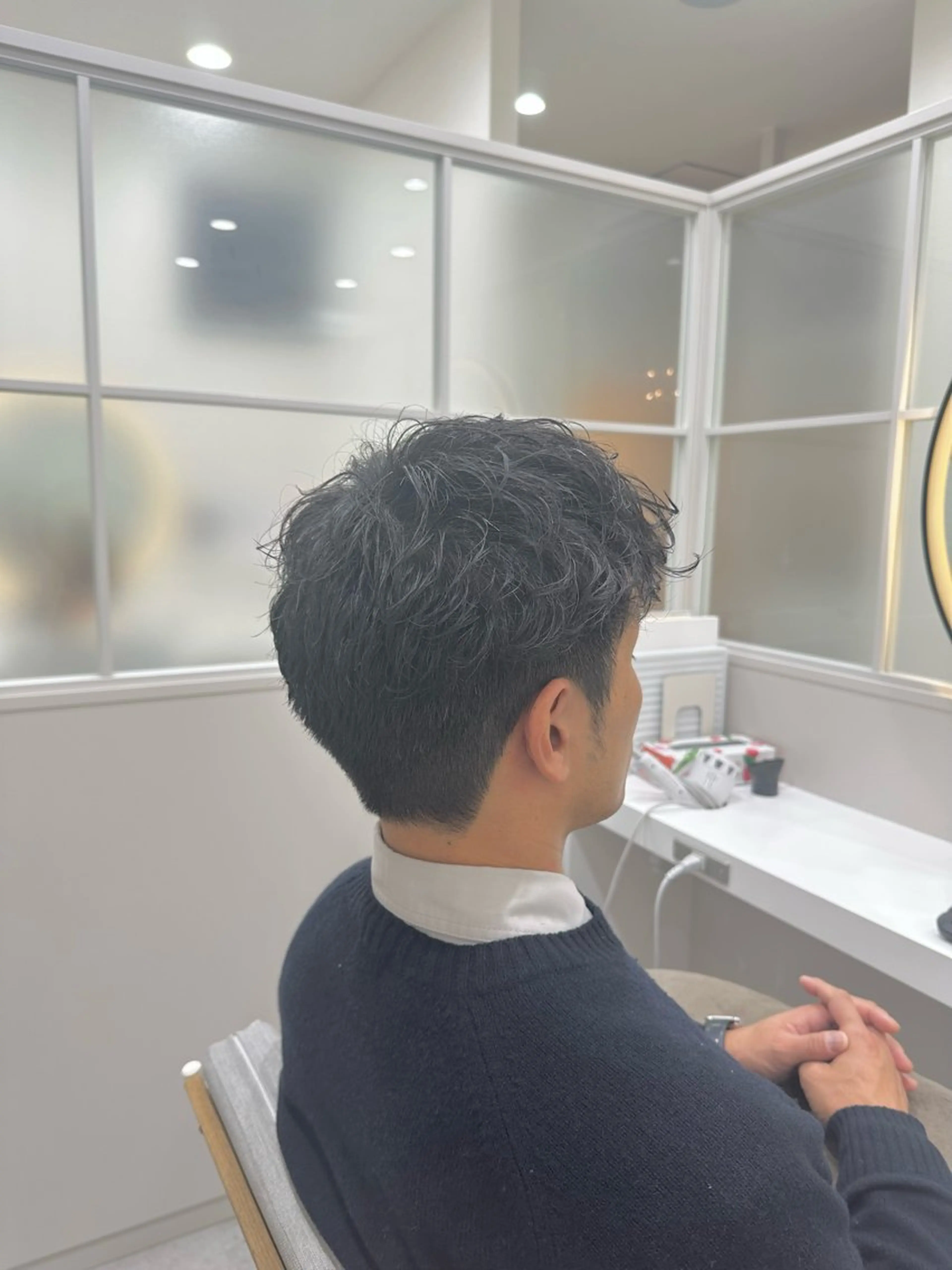 パーマ メンズ 渡邉 凜乙のヘアスタイル