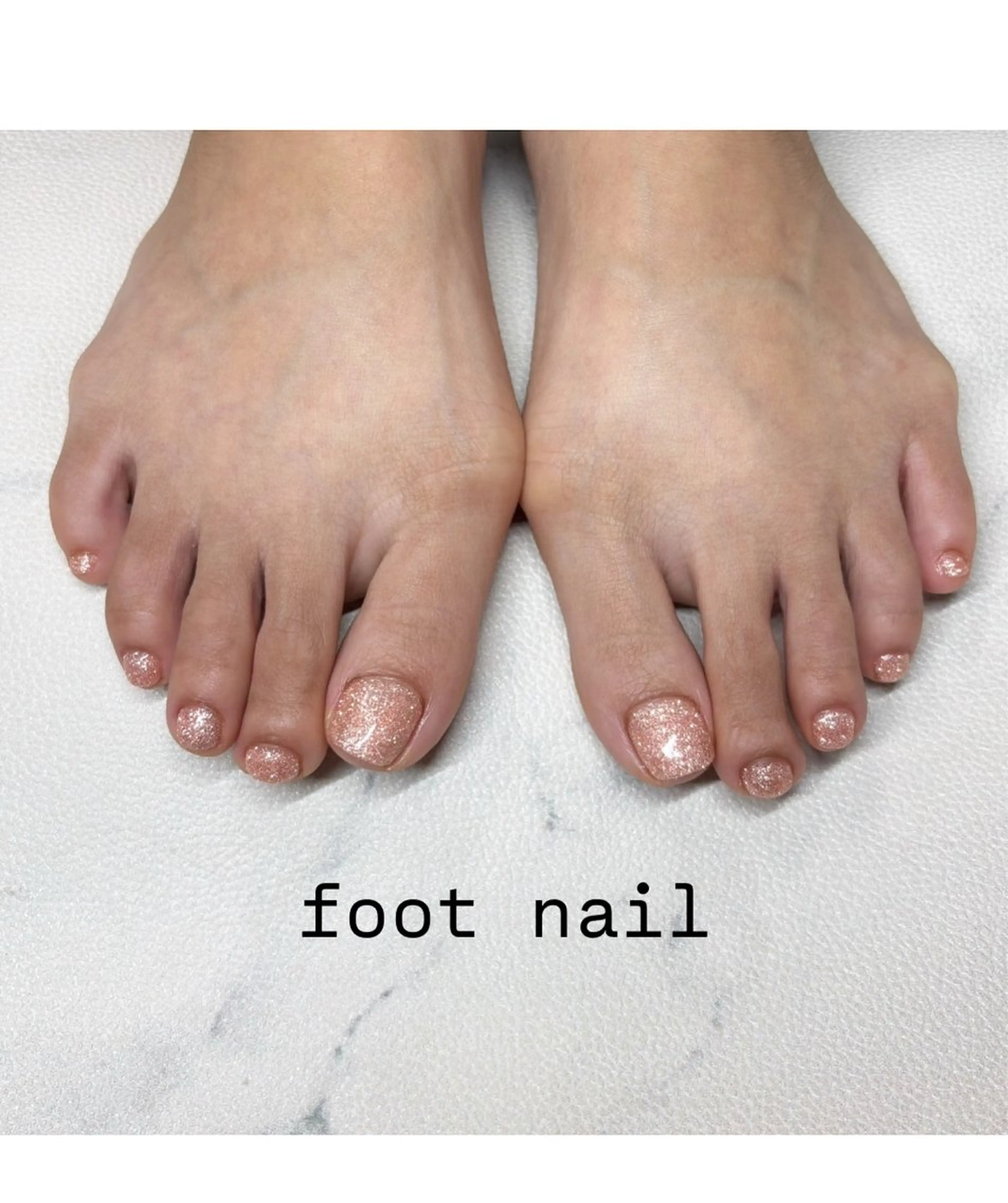 ネイル フットネイル キラキラネイル BellaLuna 武藤美里のネイルデザイン