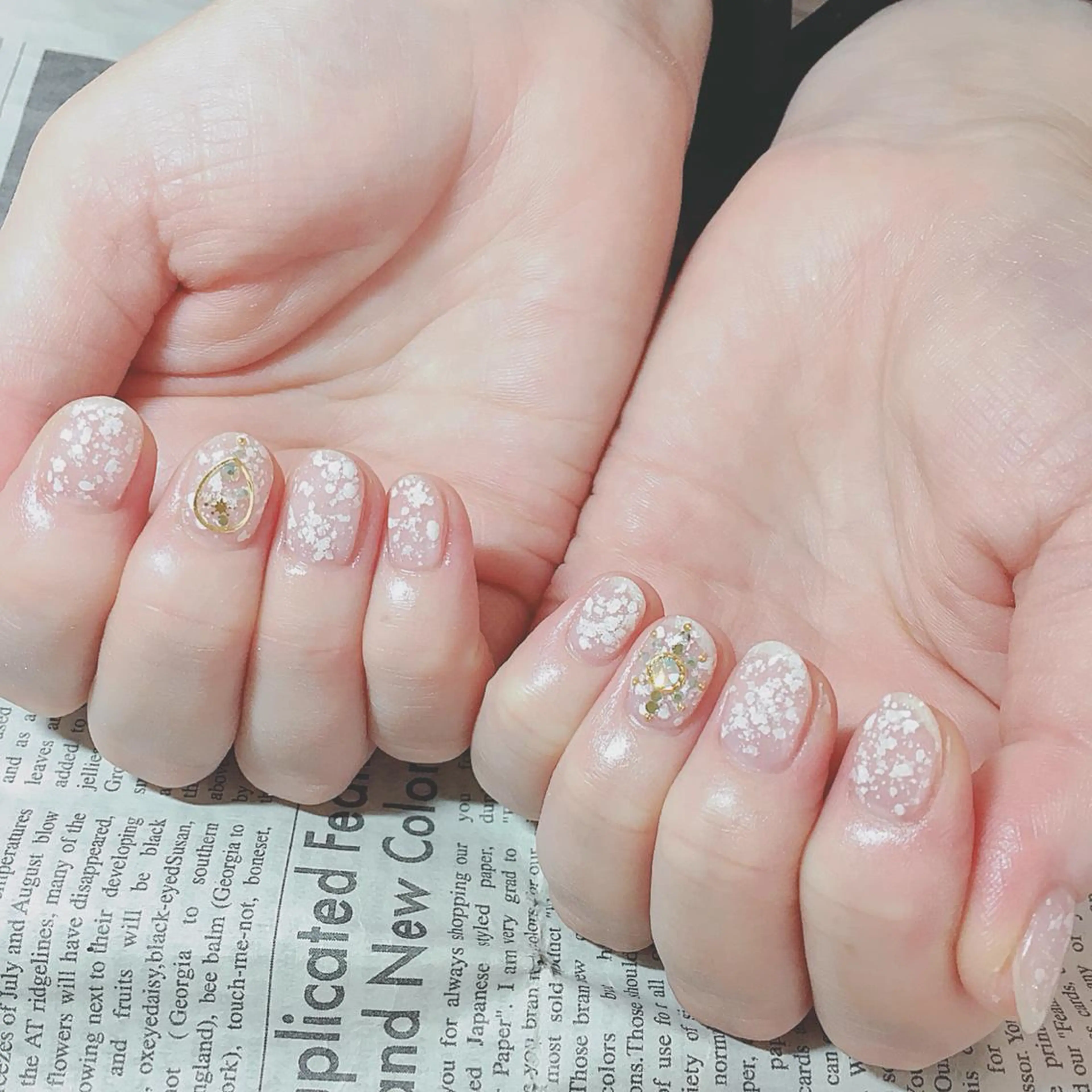 ネイル ハンドネイル ハンドケア 森山 舞のネイルデザイン