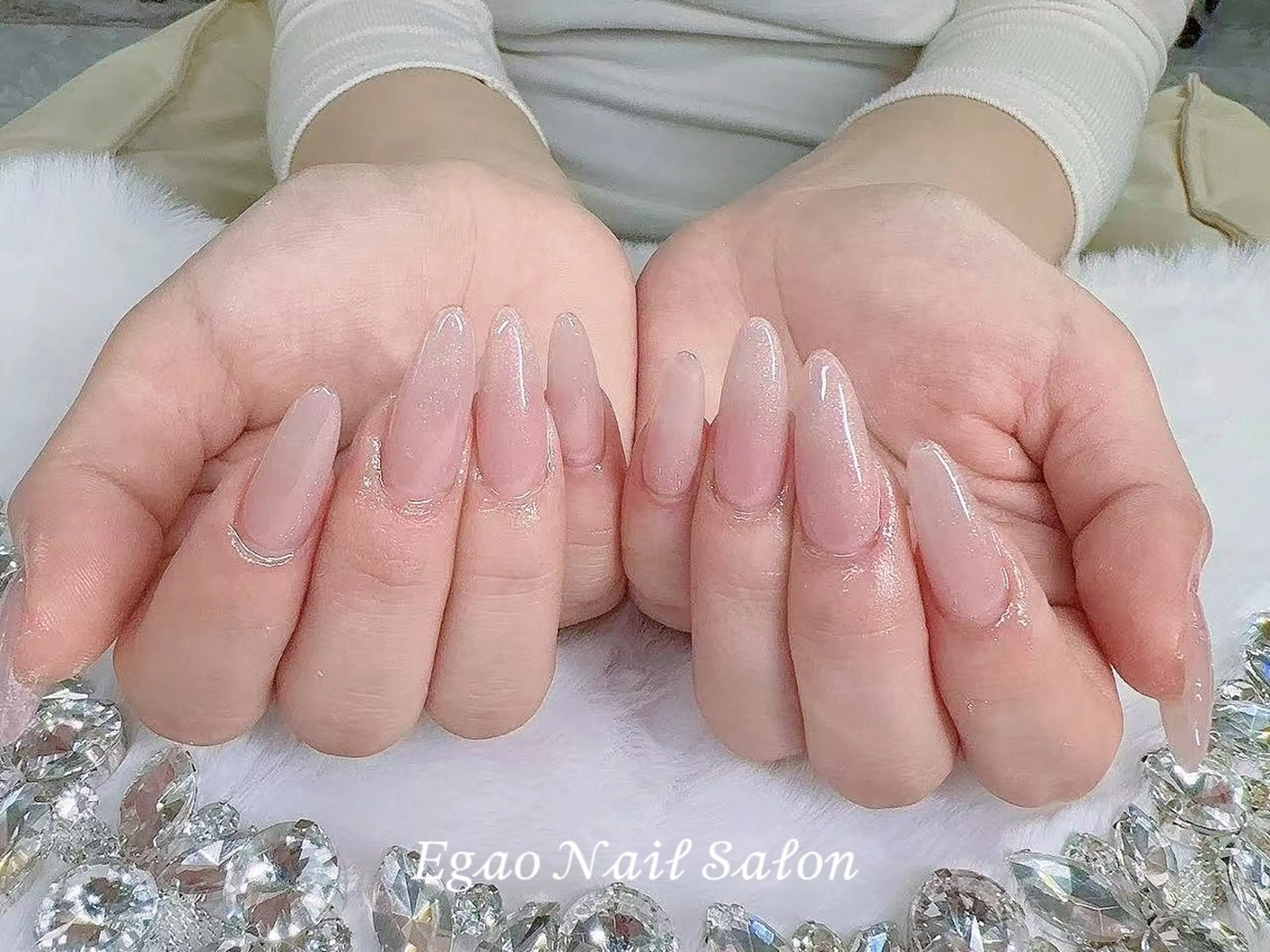 ネイル アートネイル フットネイル フレンチネイル ジェルネイル 持ち込み Egao Nail錦糸町店のネイルデザイン