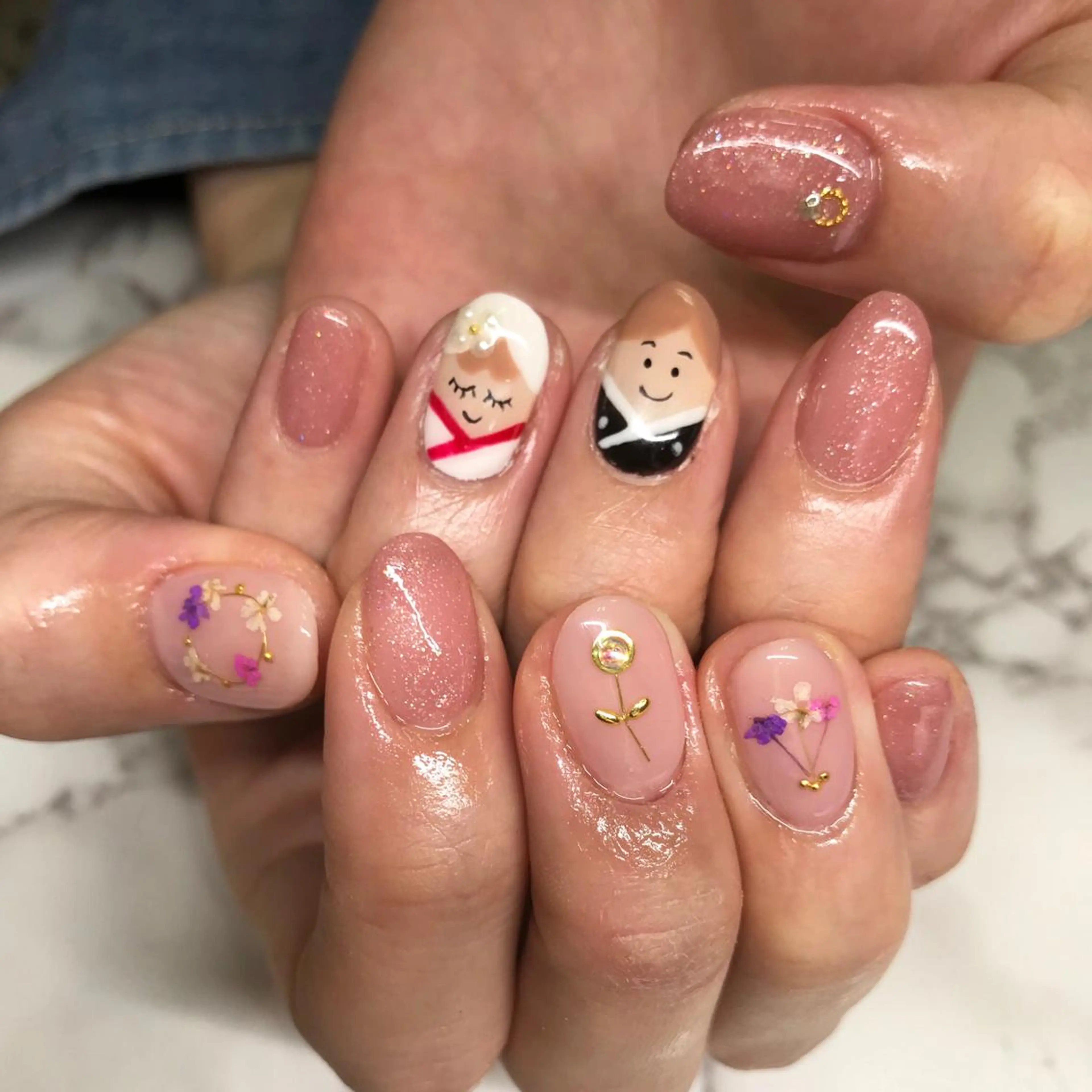 ネイル 持ち込み アスピーネイル asukaのネイルデザイン