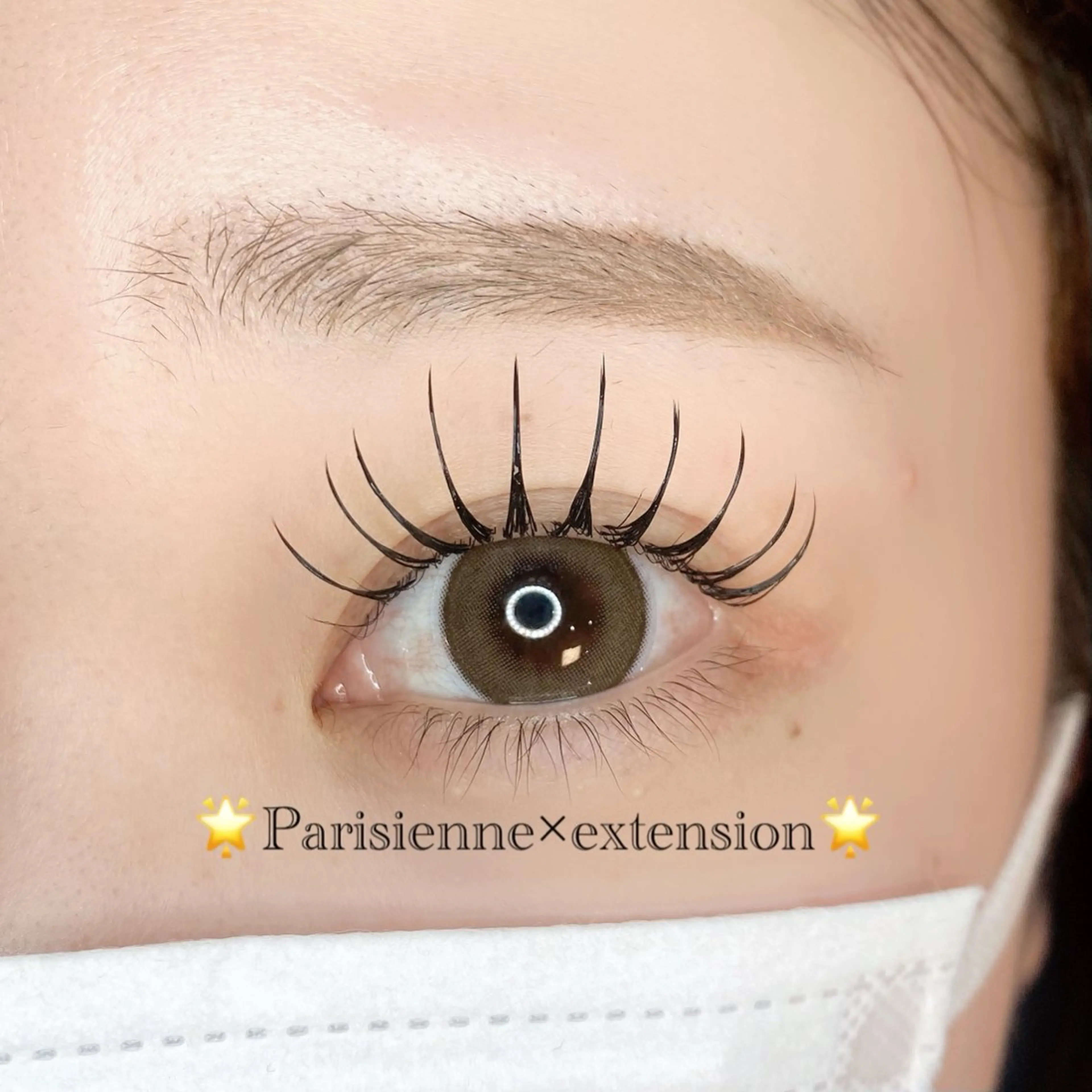 マツエク・マツパ パリジェンヌラッシュリフト マツパ OLIVIA 郷家 ♡のマツエク・マツパデザイン