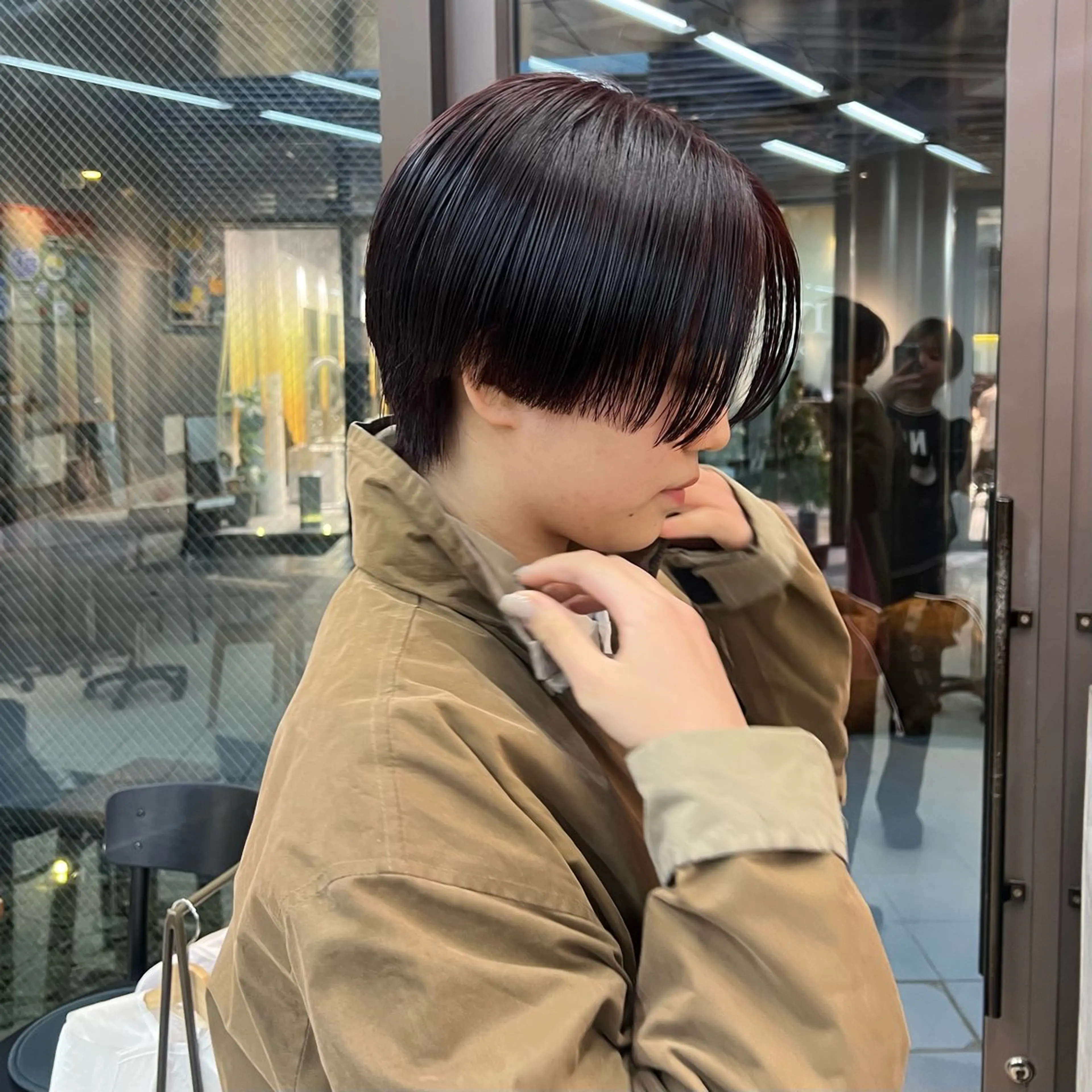 ショート ハンサムショート 丸みショート くびれヘア ショートヘア ボブ/メンズショート /あづき⭐️のヘアスタイル