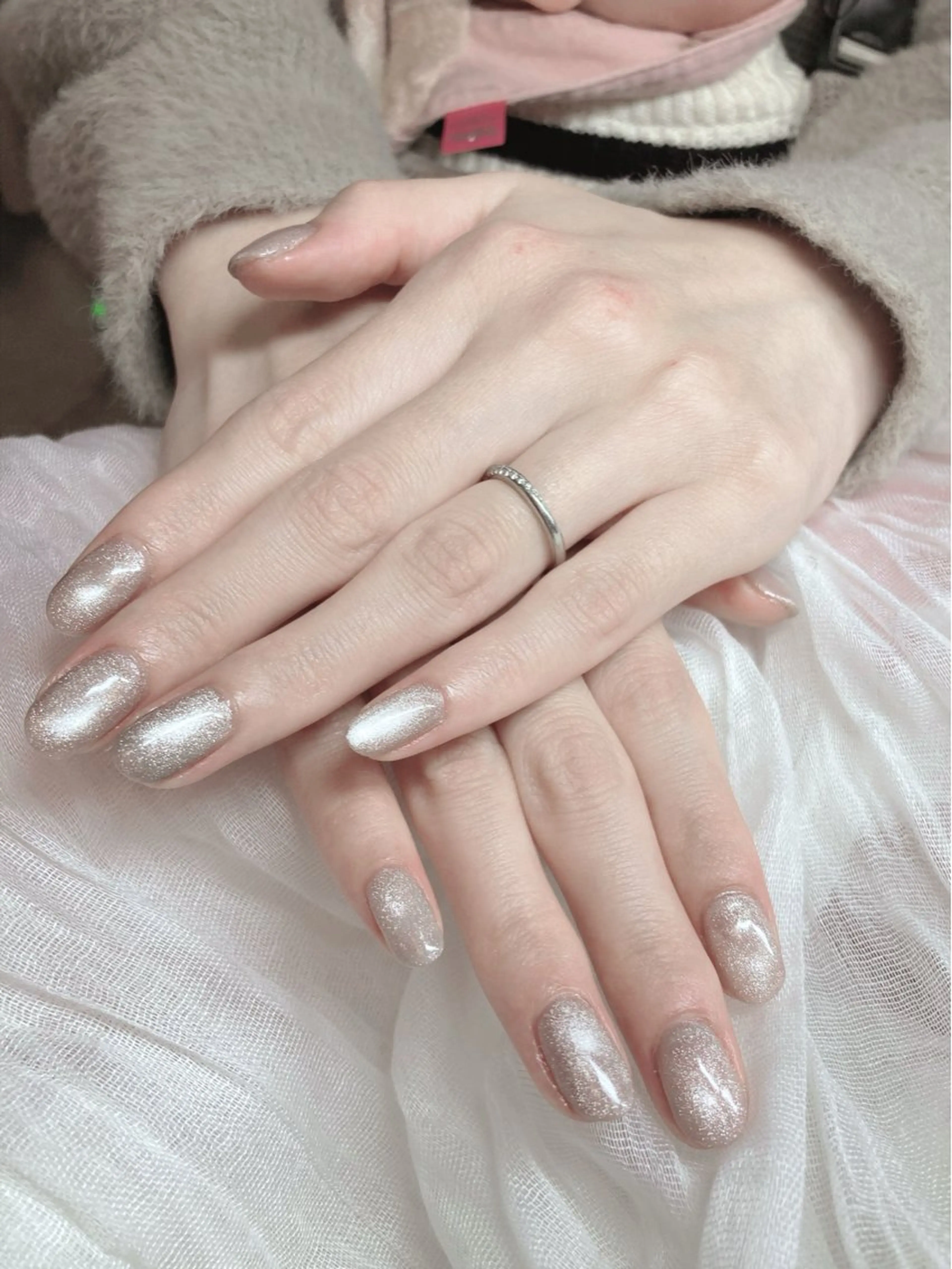 ハンドネイルワンカラー(オフ込み)の写真