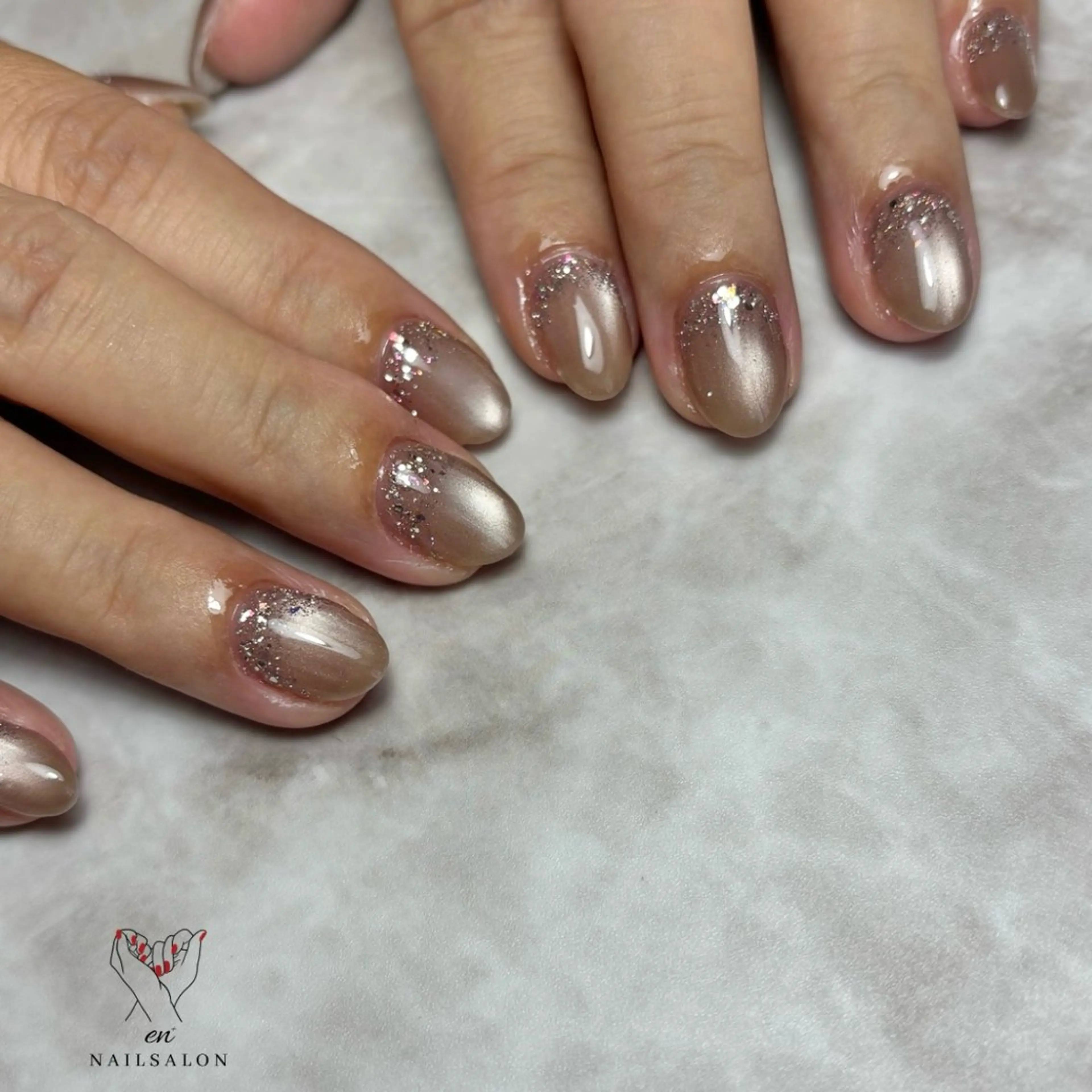 ネイル ハンドネイル NAILSALON en+沖縄市美原のネイルデザイン