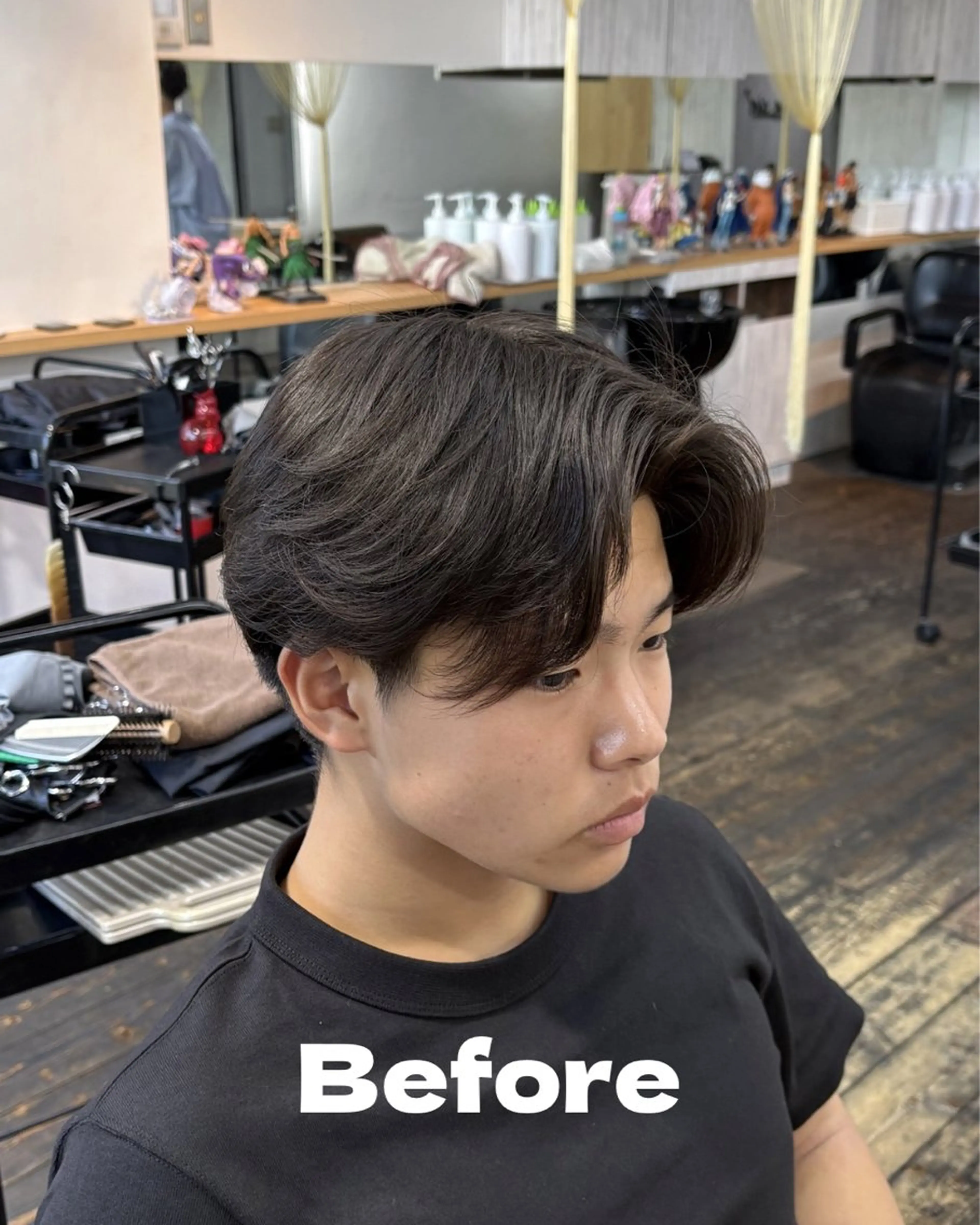 メンズ カット 永井 皓大のヘアスタイル