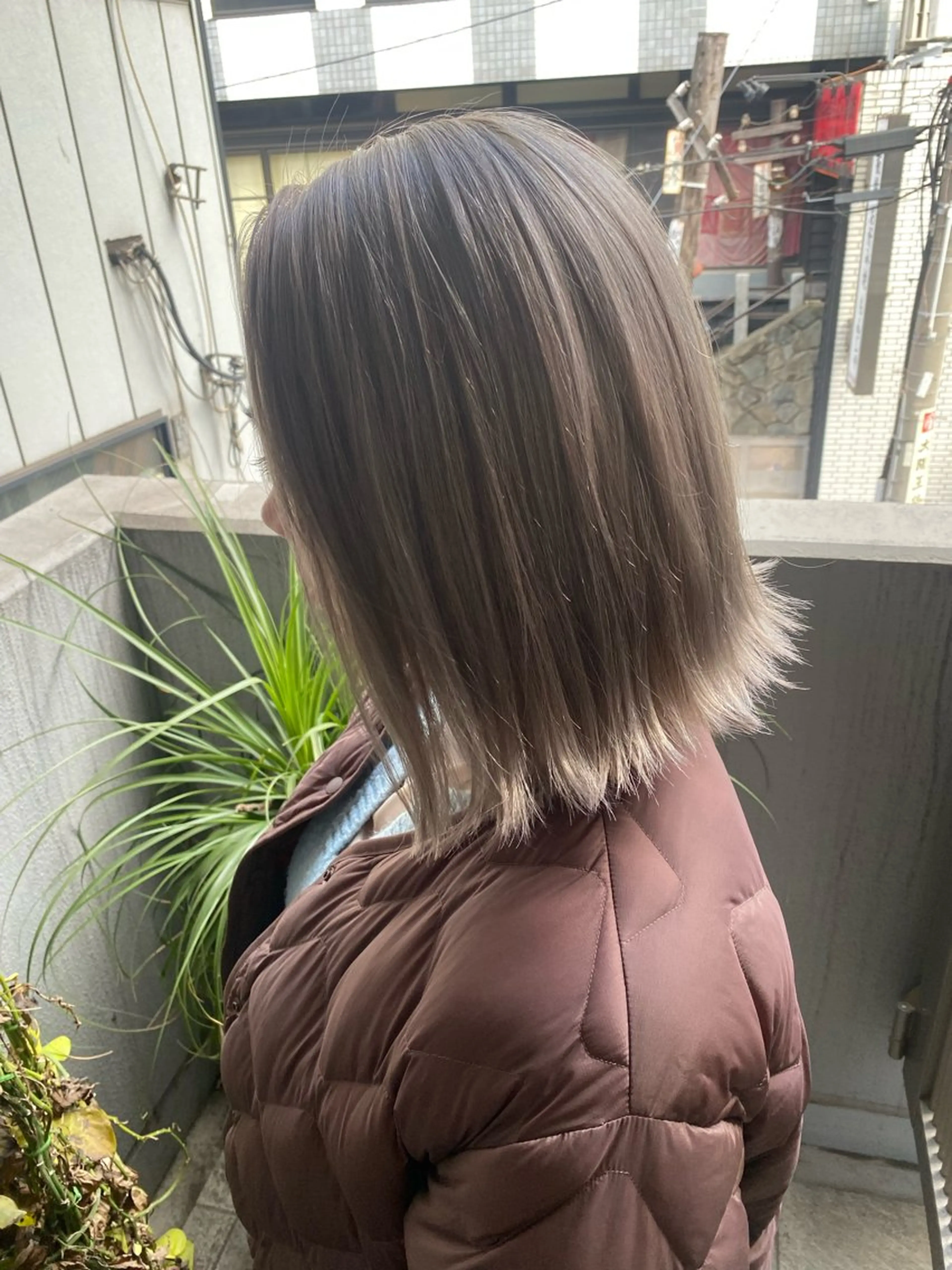 ショート カラー 🌼ハイライト透明感 🌼maiのヘアスタイル