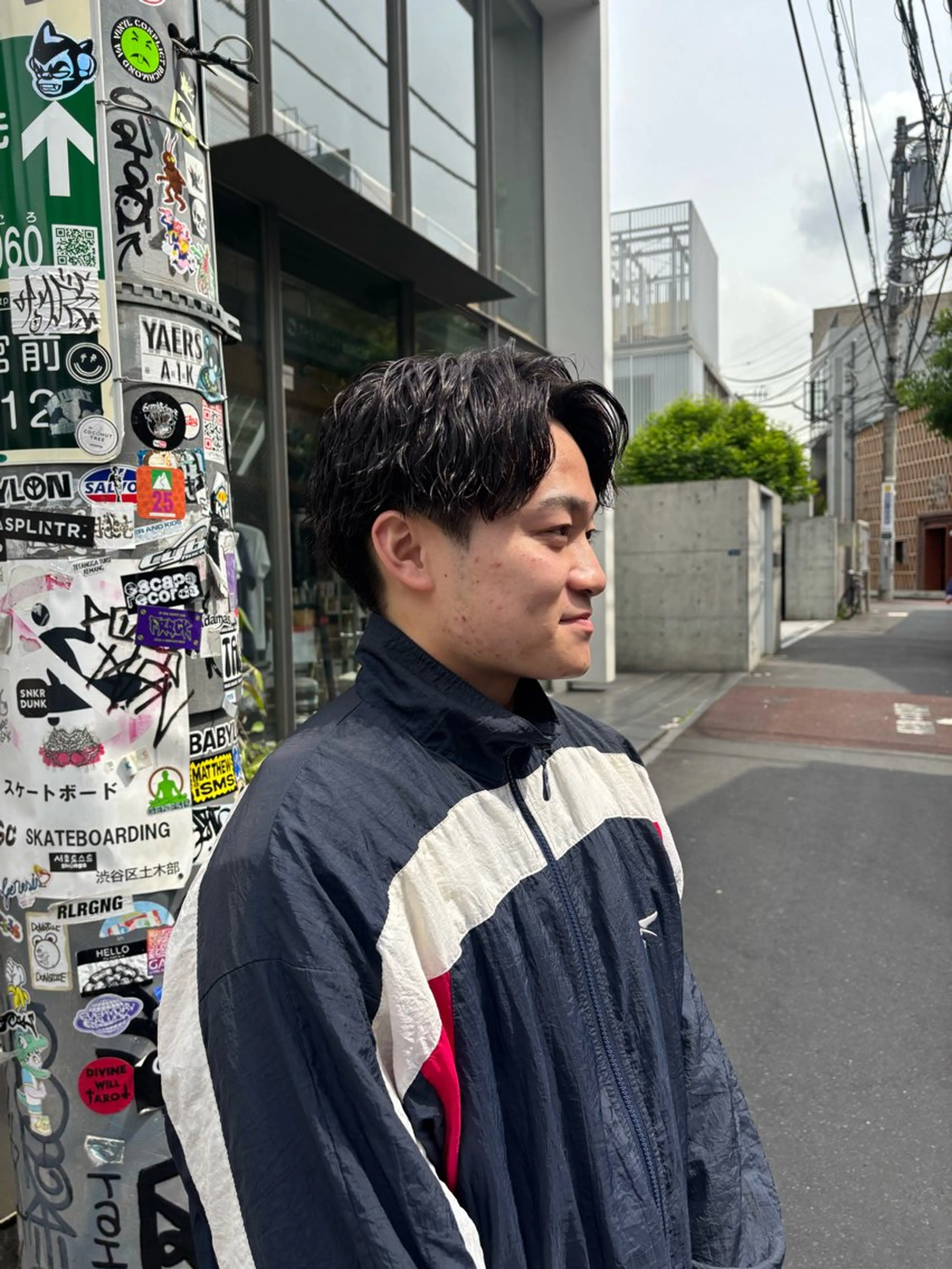 ショート パーマ メンズ fifth 庄子愛彩のヘアスタイル